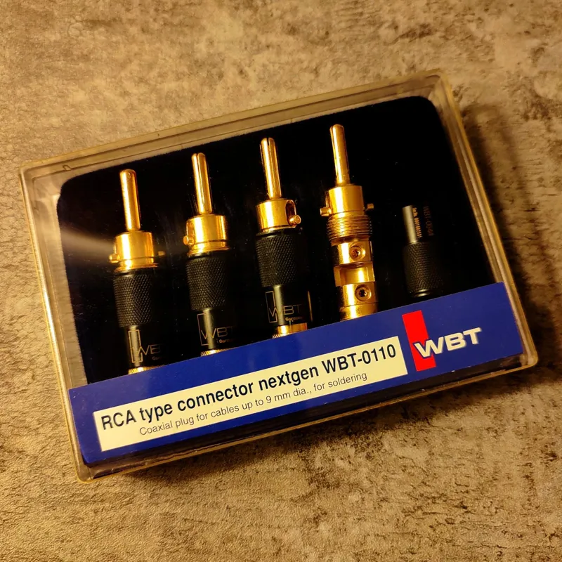کانکتور های hi end از برند WBT آلمان