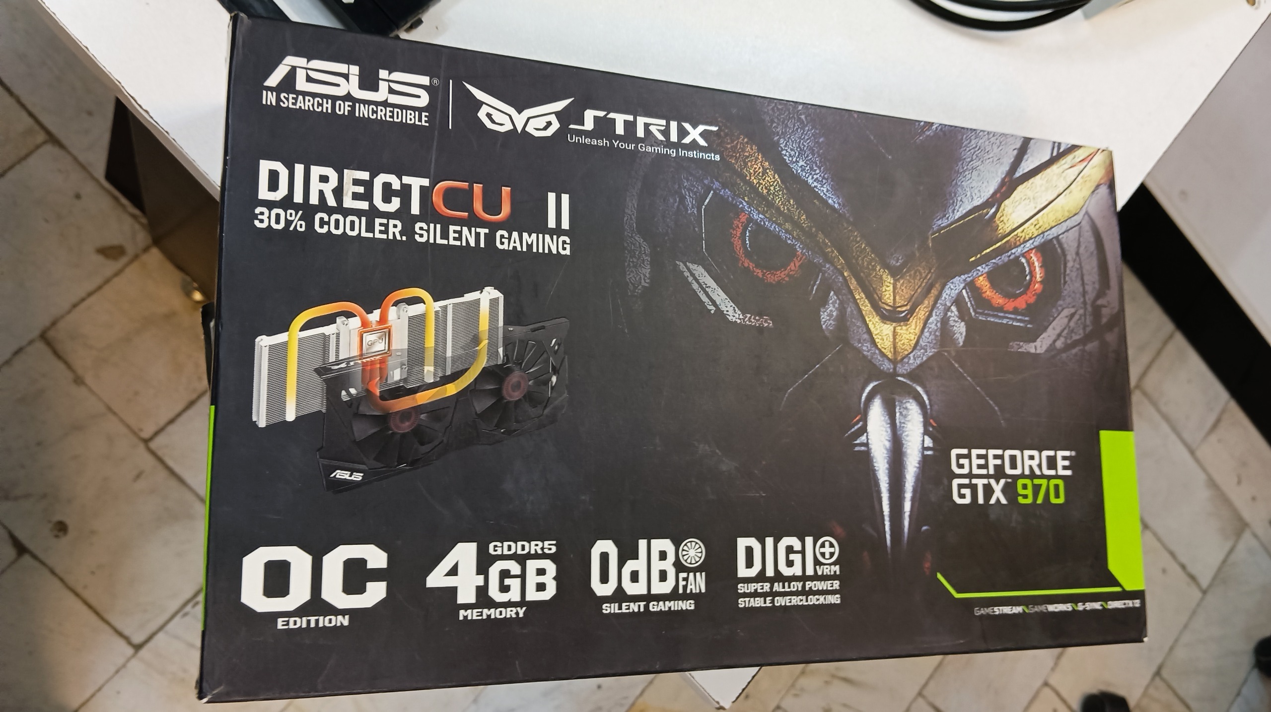 کارتن کارت گرافیک gtx