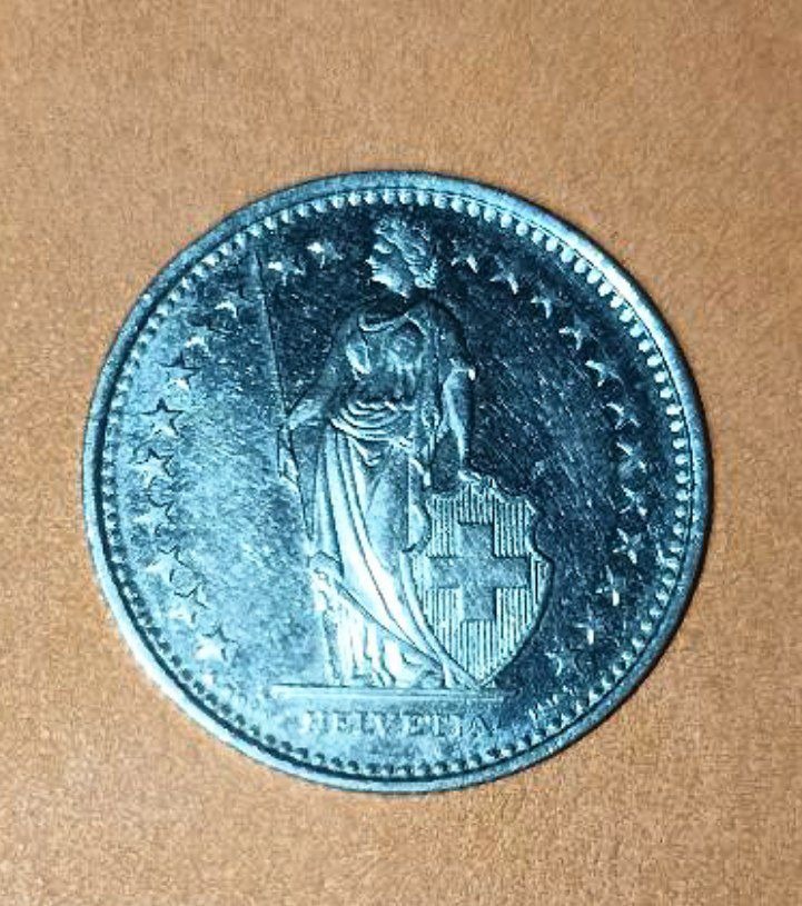 سکه یک فرانکی سوئیس
