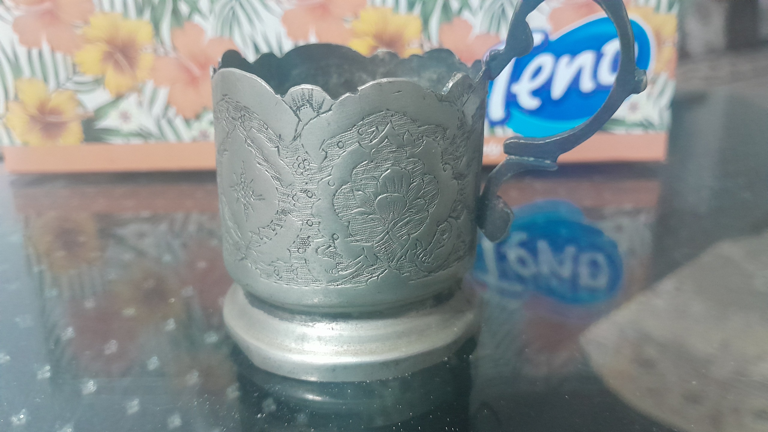 پایه فنجان نقر