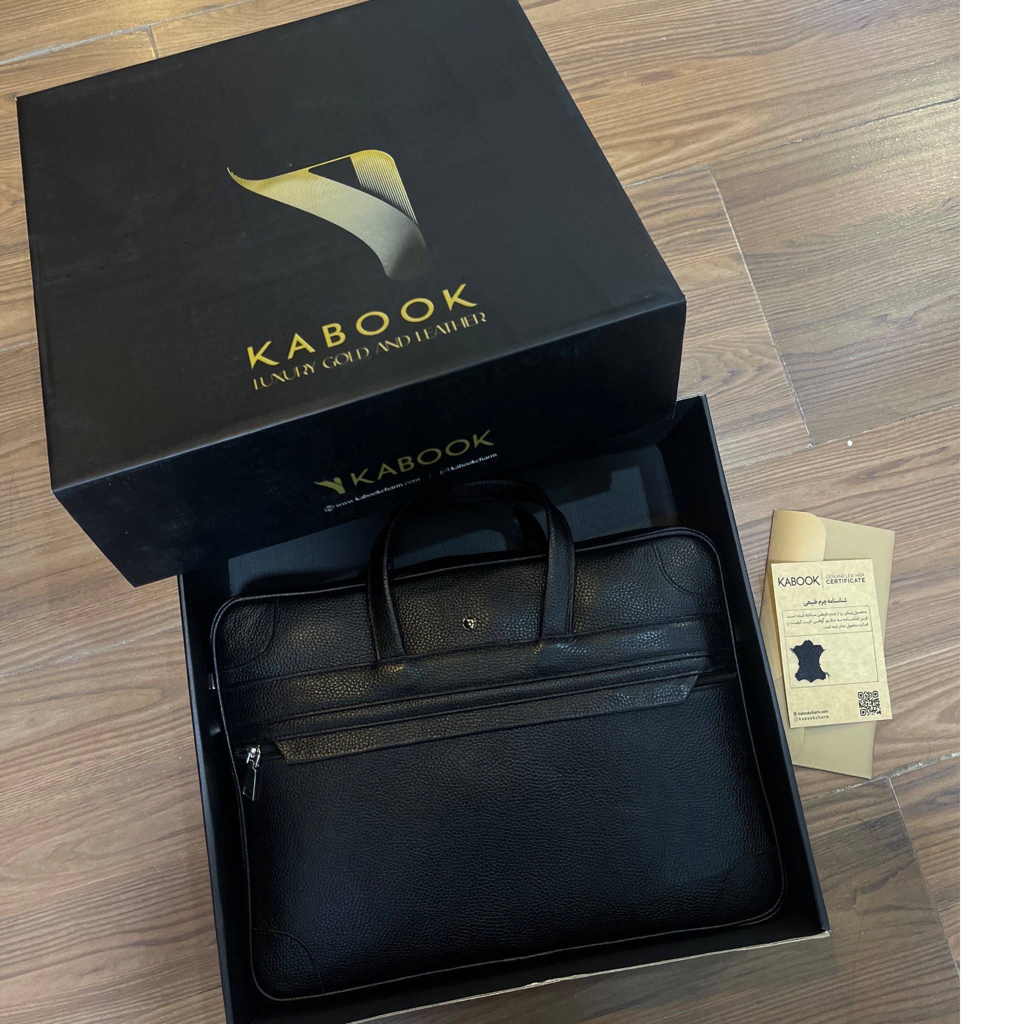 کیف چرم اداری مردانه
