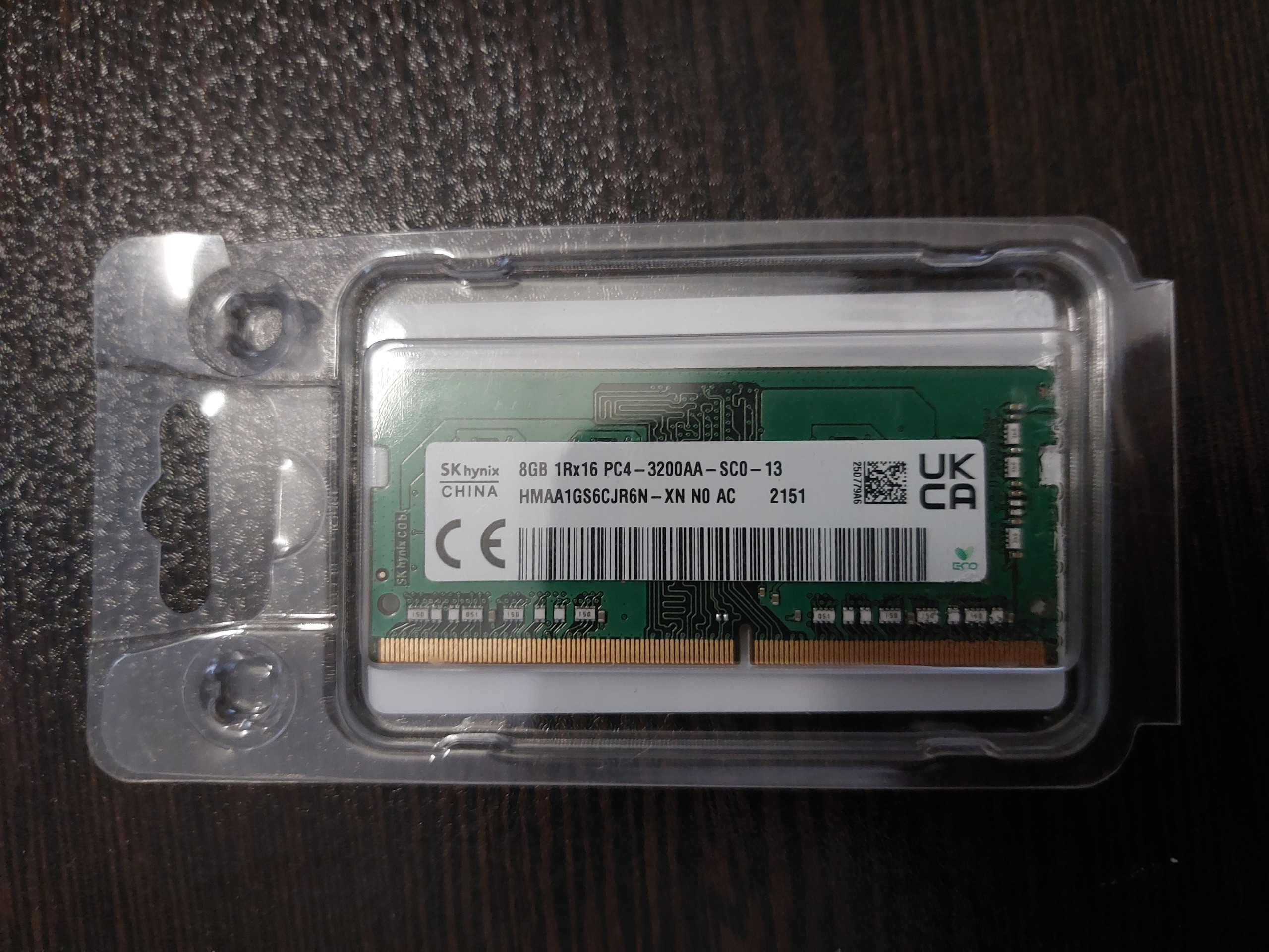 رم 8 گیگی لپ تاپ 3200 ddr4