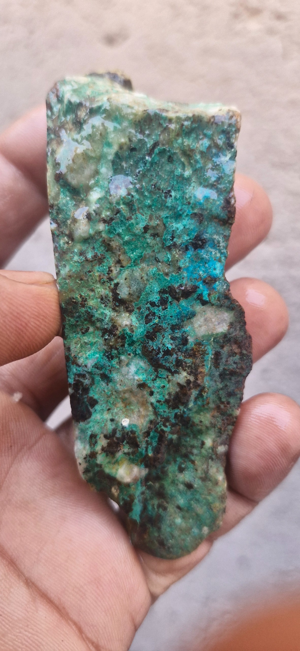 کریزوکولا سنگ مس