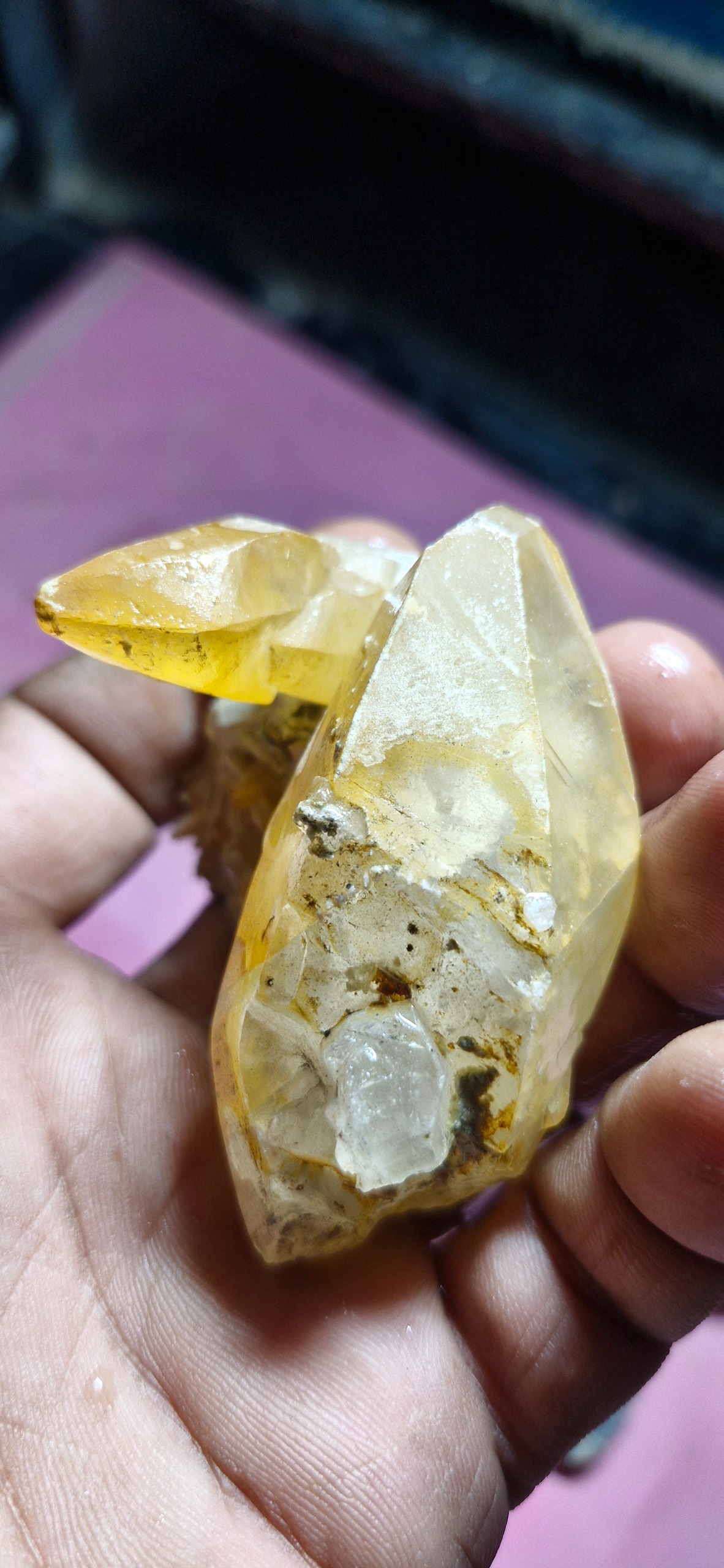 کلسیت زرد ناب