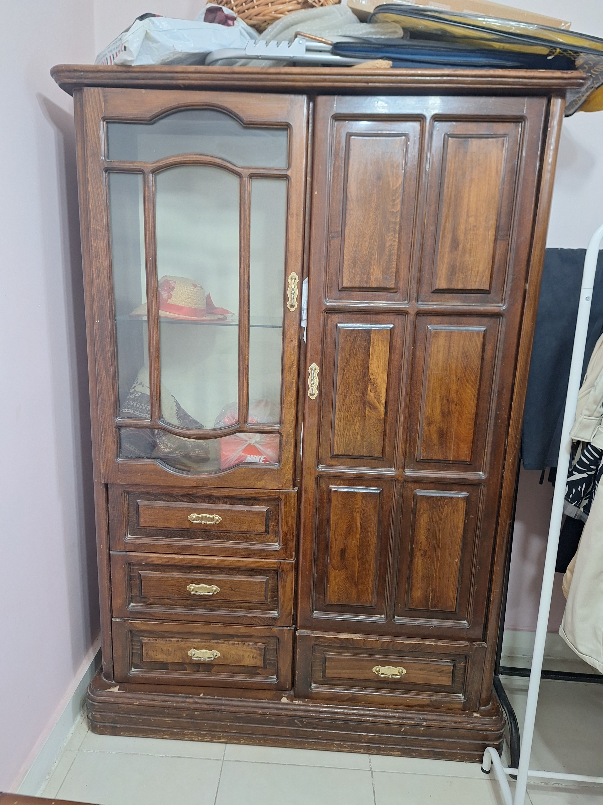 کمد لباس ووسایل کودک چوب روسی