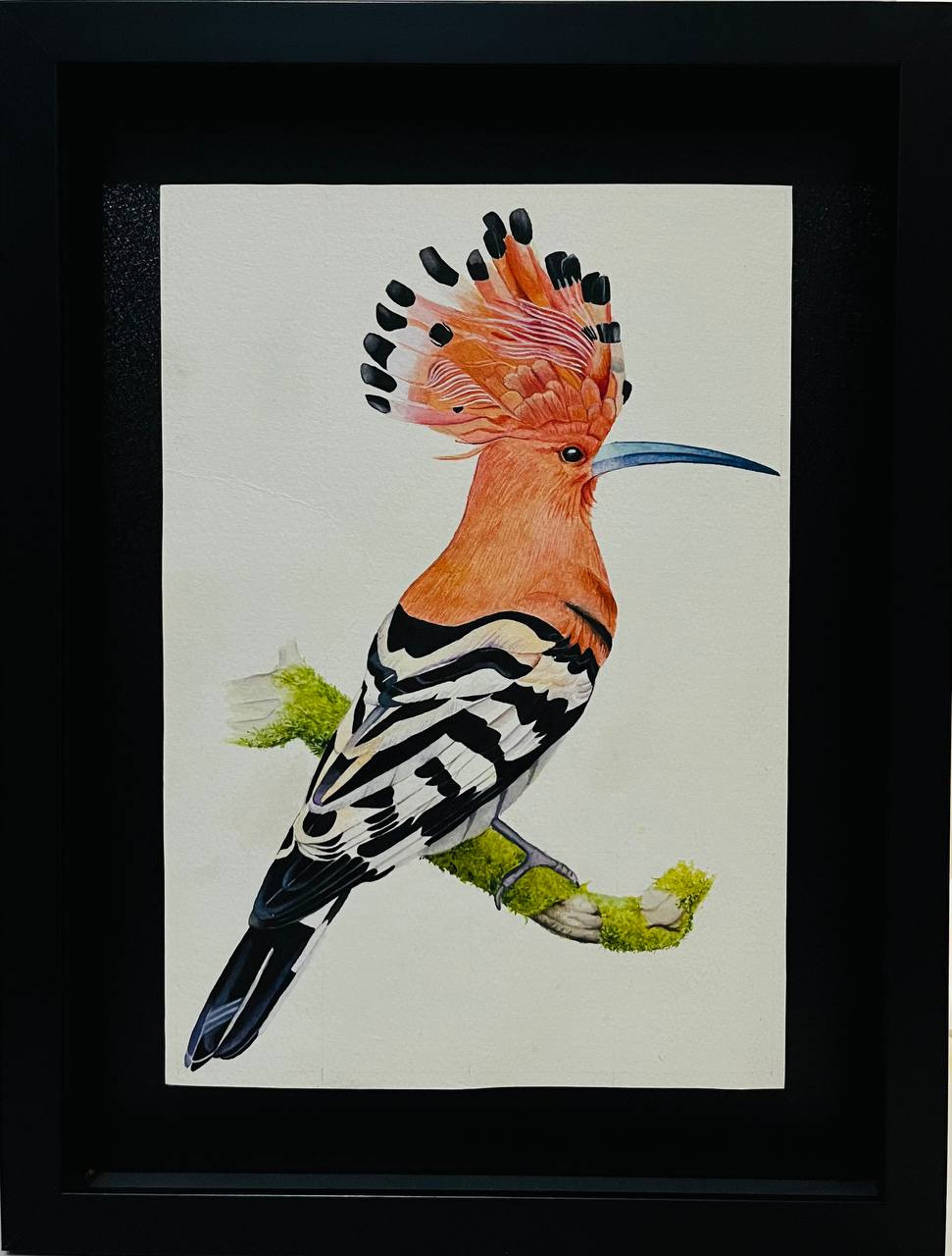 تابلو نقاشی آبرنگ روی مقوا