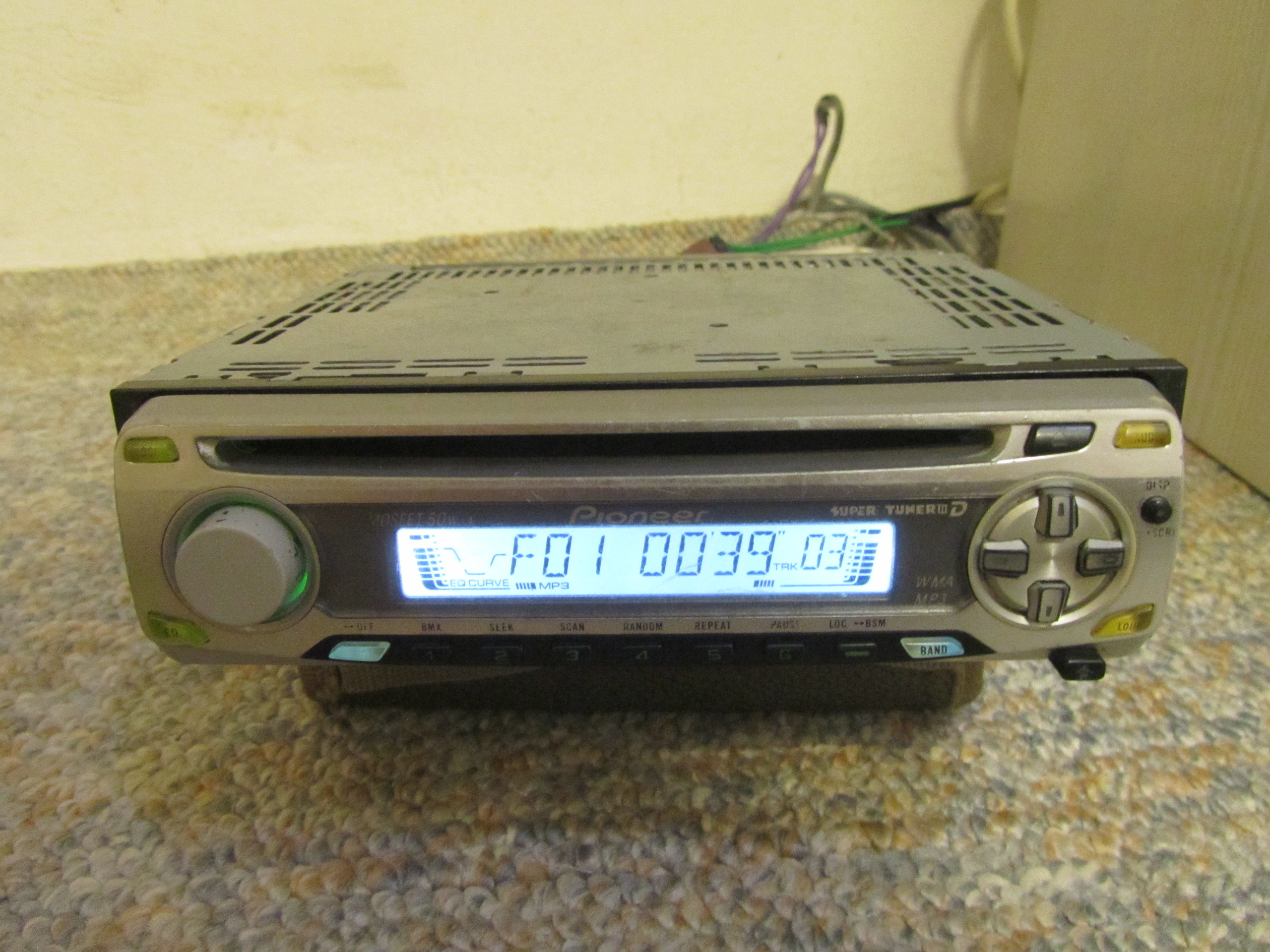 ضبط پایونیر DEH-3750MP
