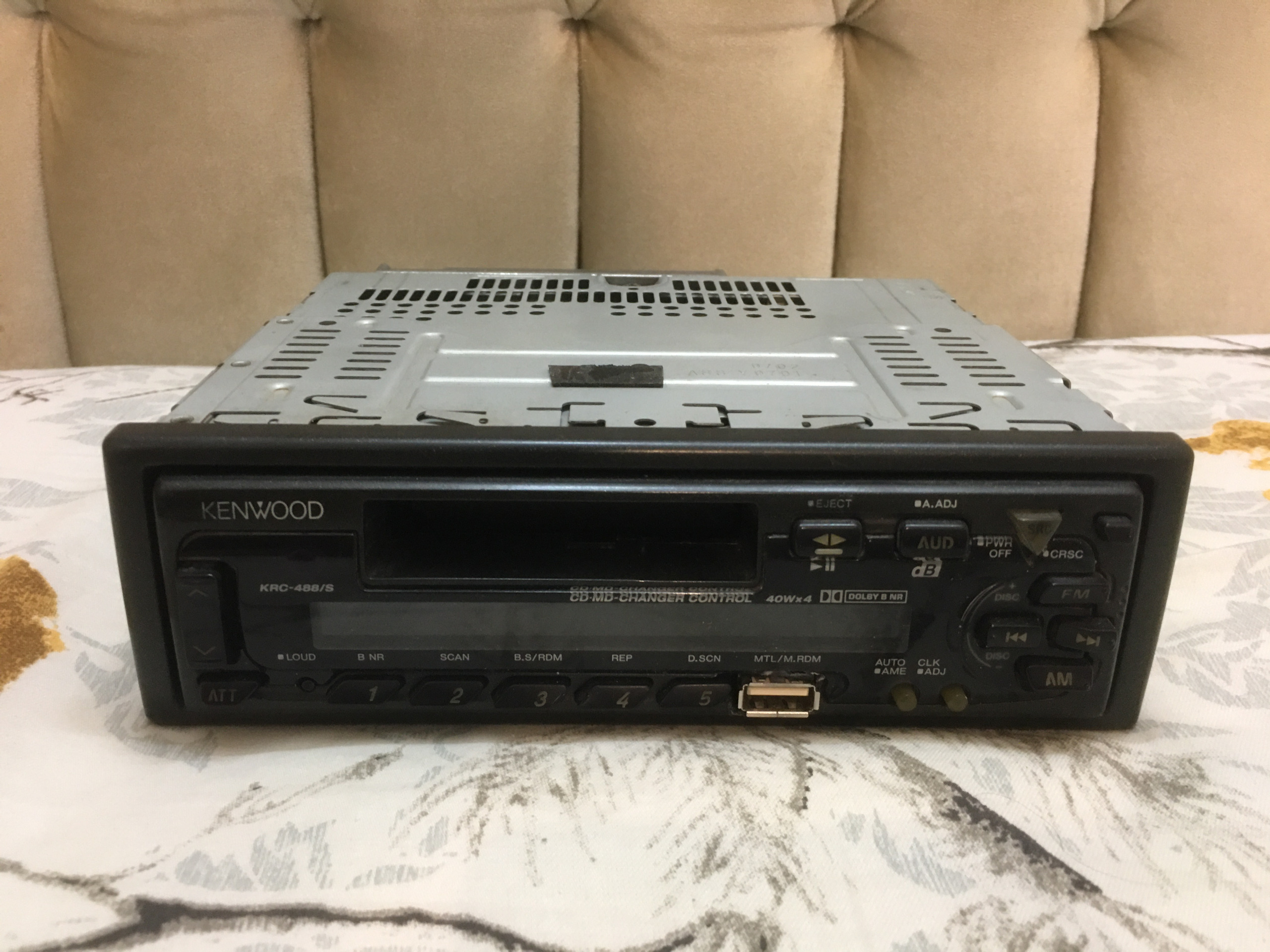 ضبط کنوود KRC-488S فلش بلوتوث