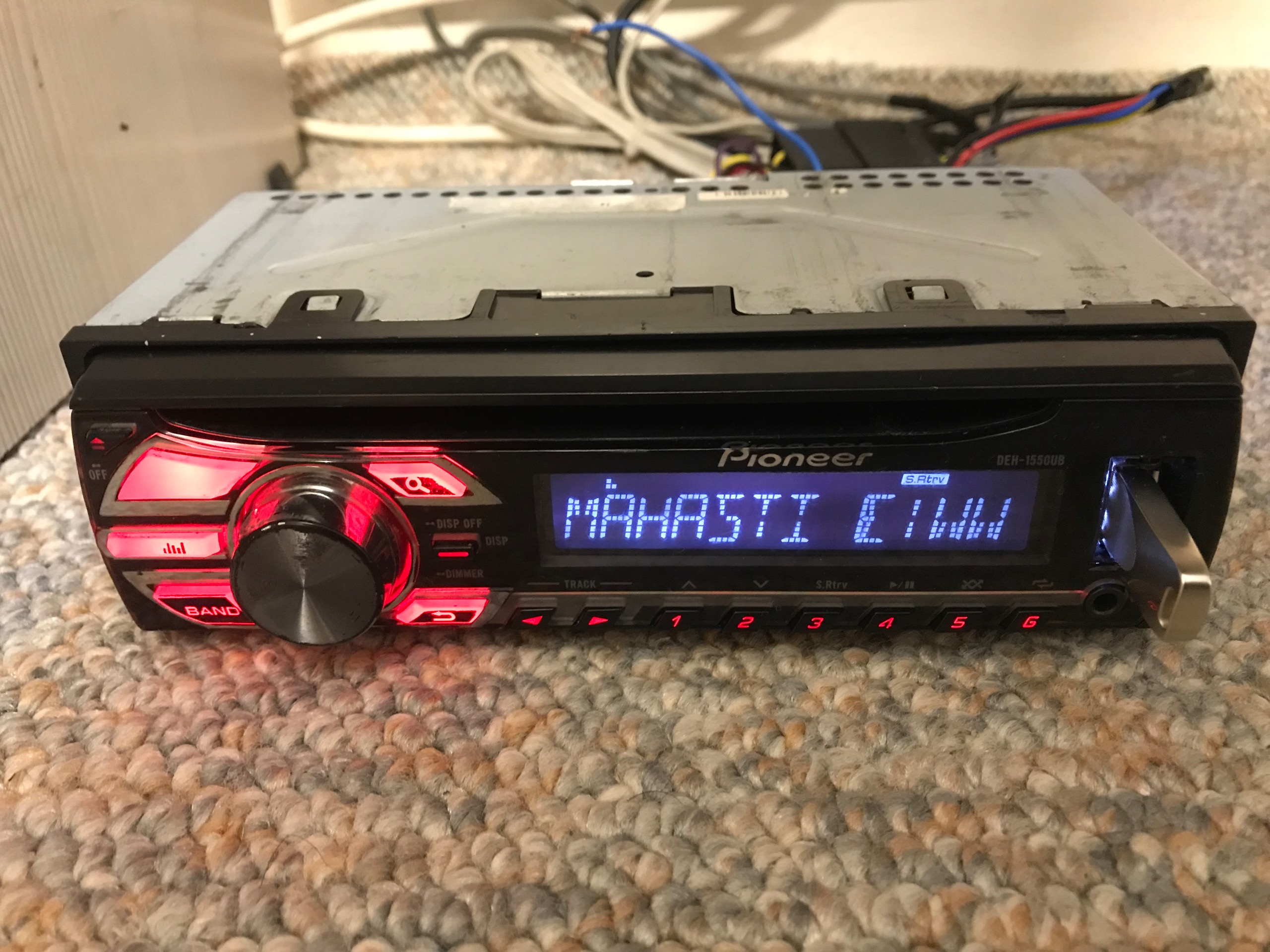 ضبط پایونیر DEH-1550UB