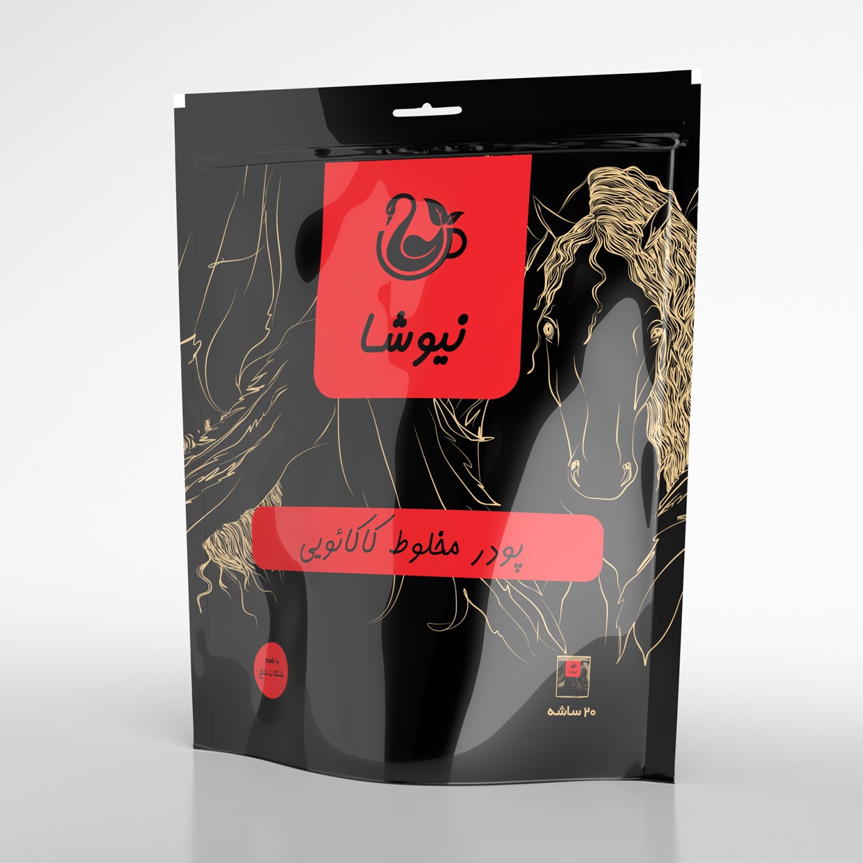 پودرمخلوط کاکائویی نیوشا