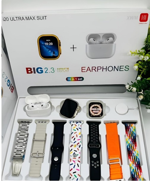 پک ساعت هوشمند i20 ULTRA MAX SUIT