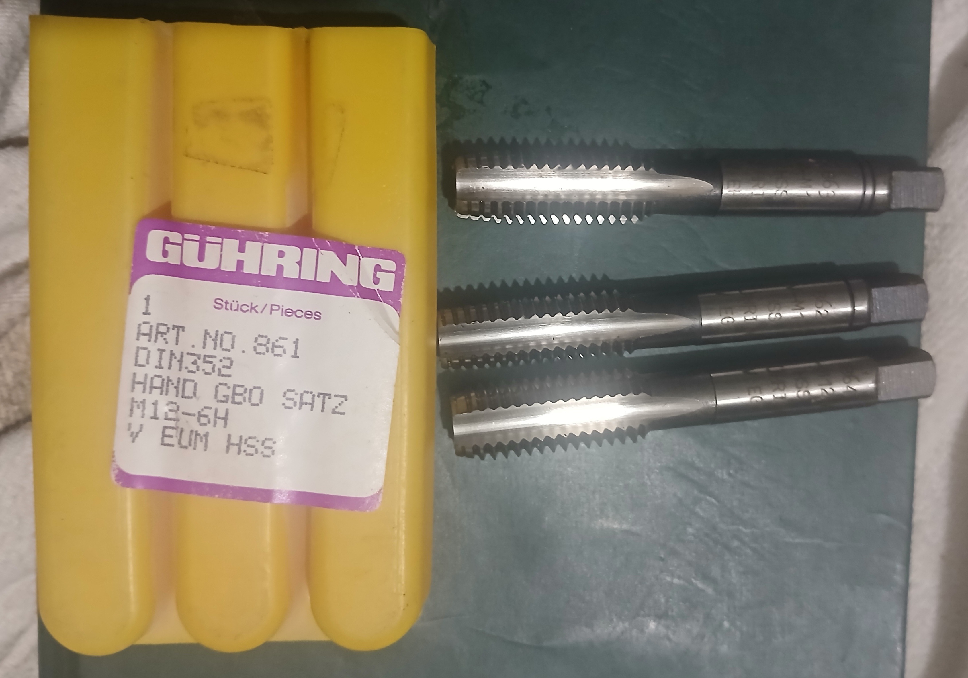 قلاویز دستی HSS سایز 12 میلی متر m12 6h