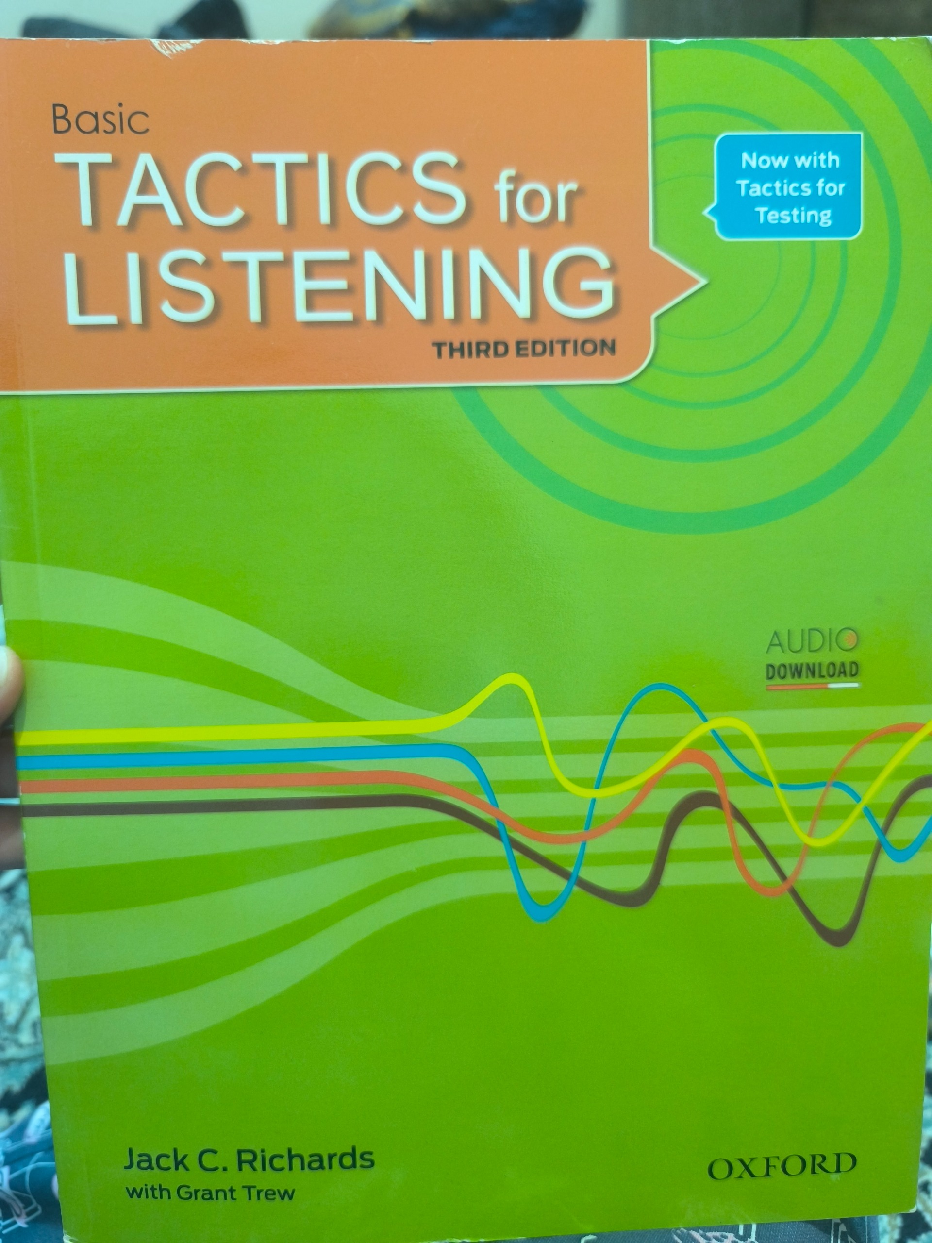 کتاب های Tactics for listening