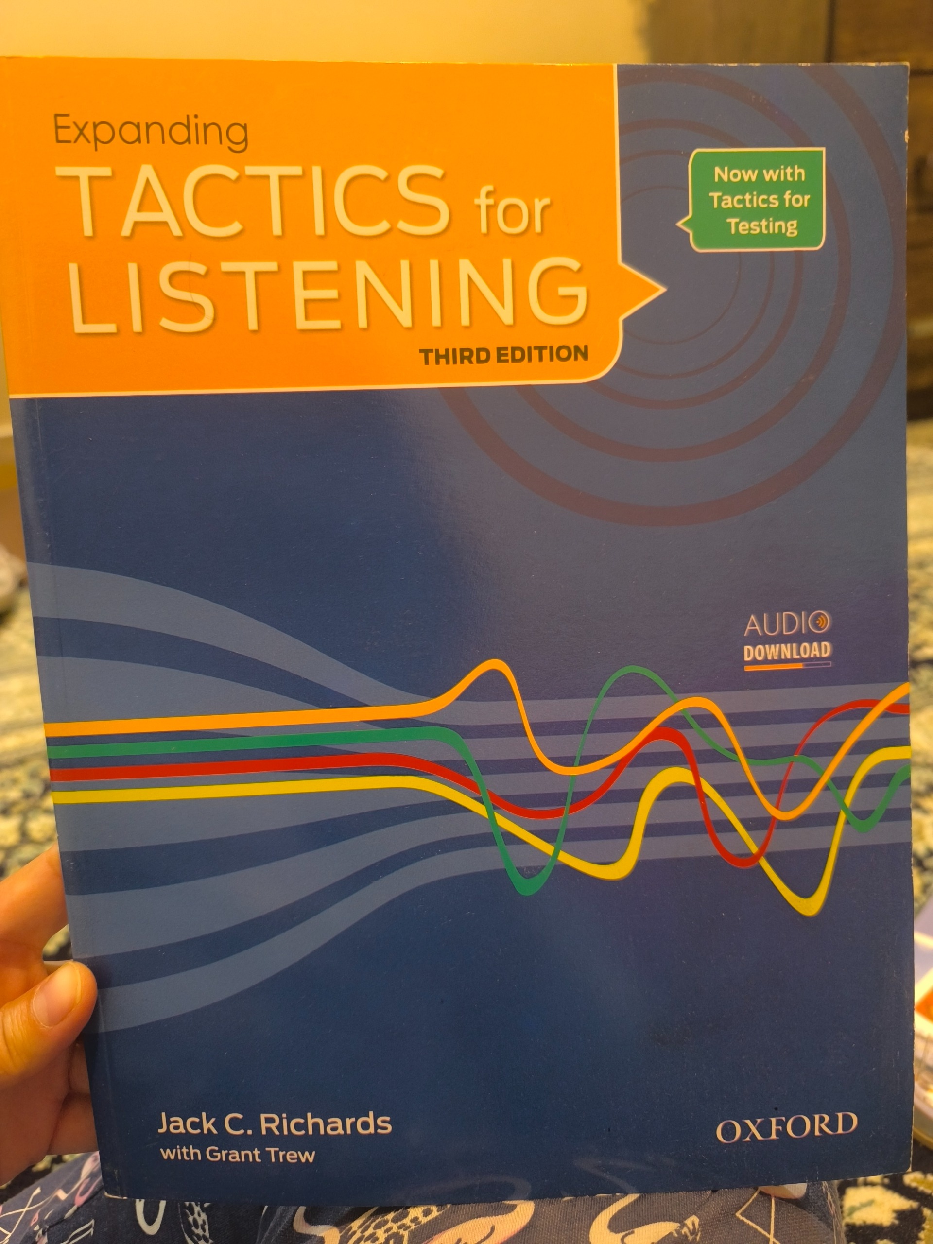 کتاب tactics for listening