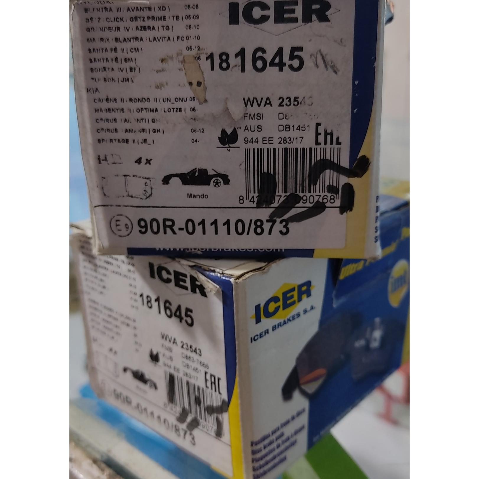 لنت عقب آزرا icer اصلی قدیمی