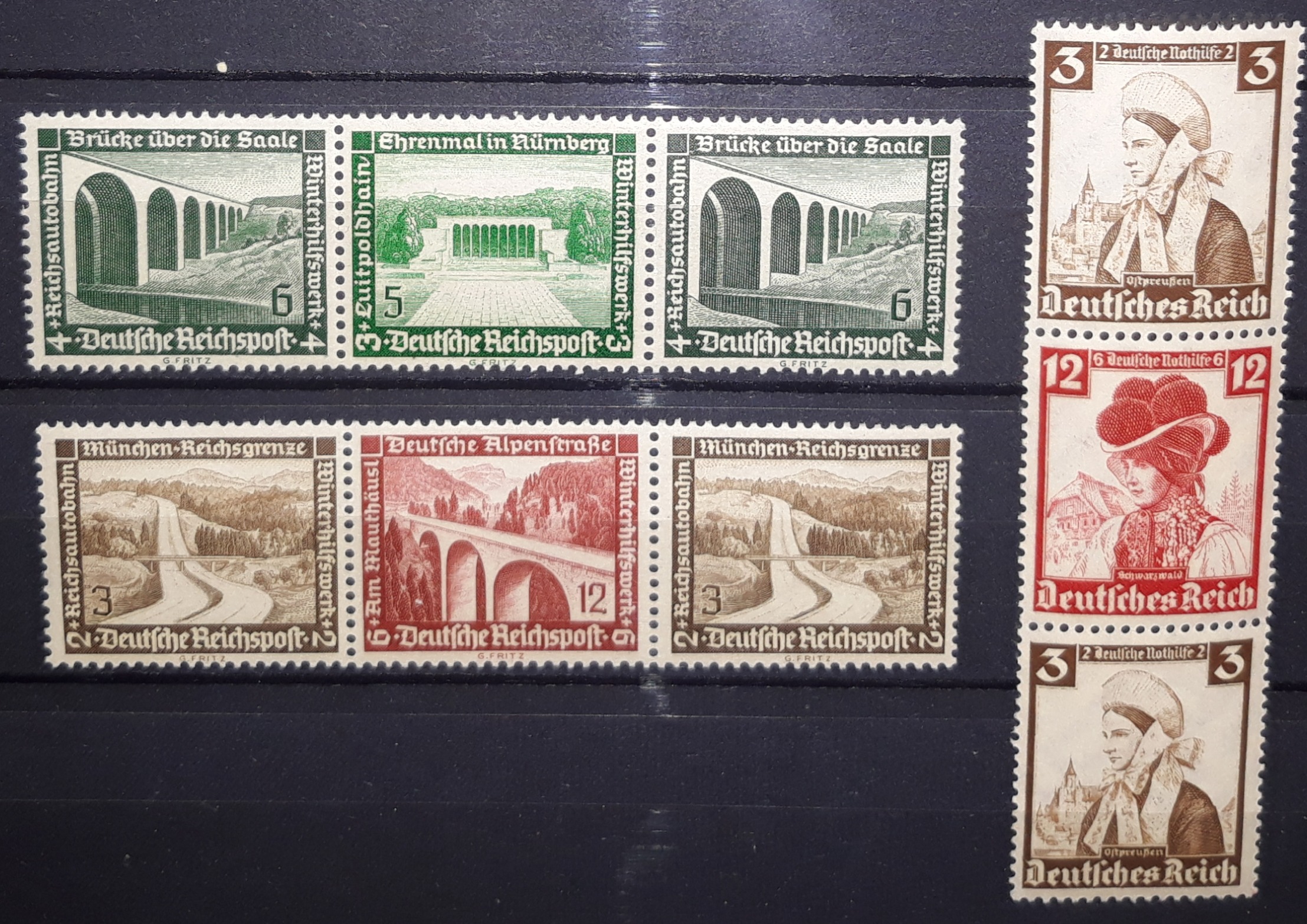 مجموعه مینت خاص رایش سوم آلمان دهه 1930 br