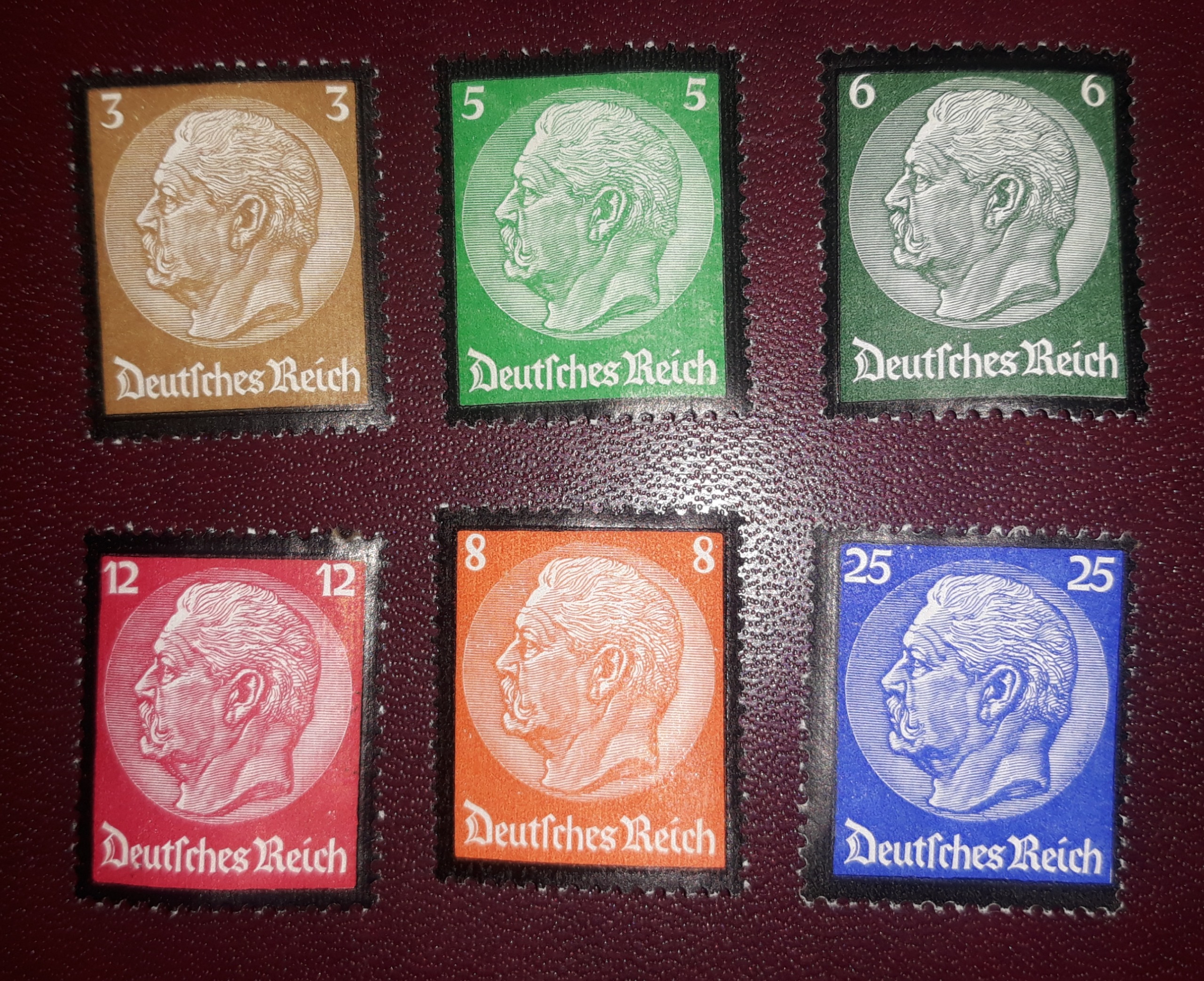 سری ارزشمند هیندنبرگ قیصر آلمان 1927 شارنیه br2