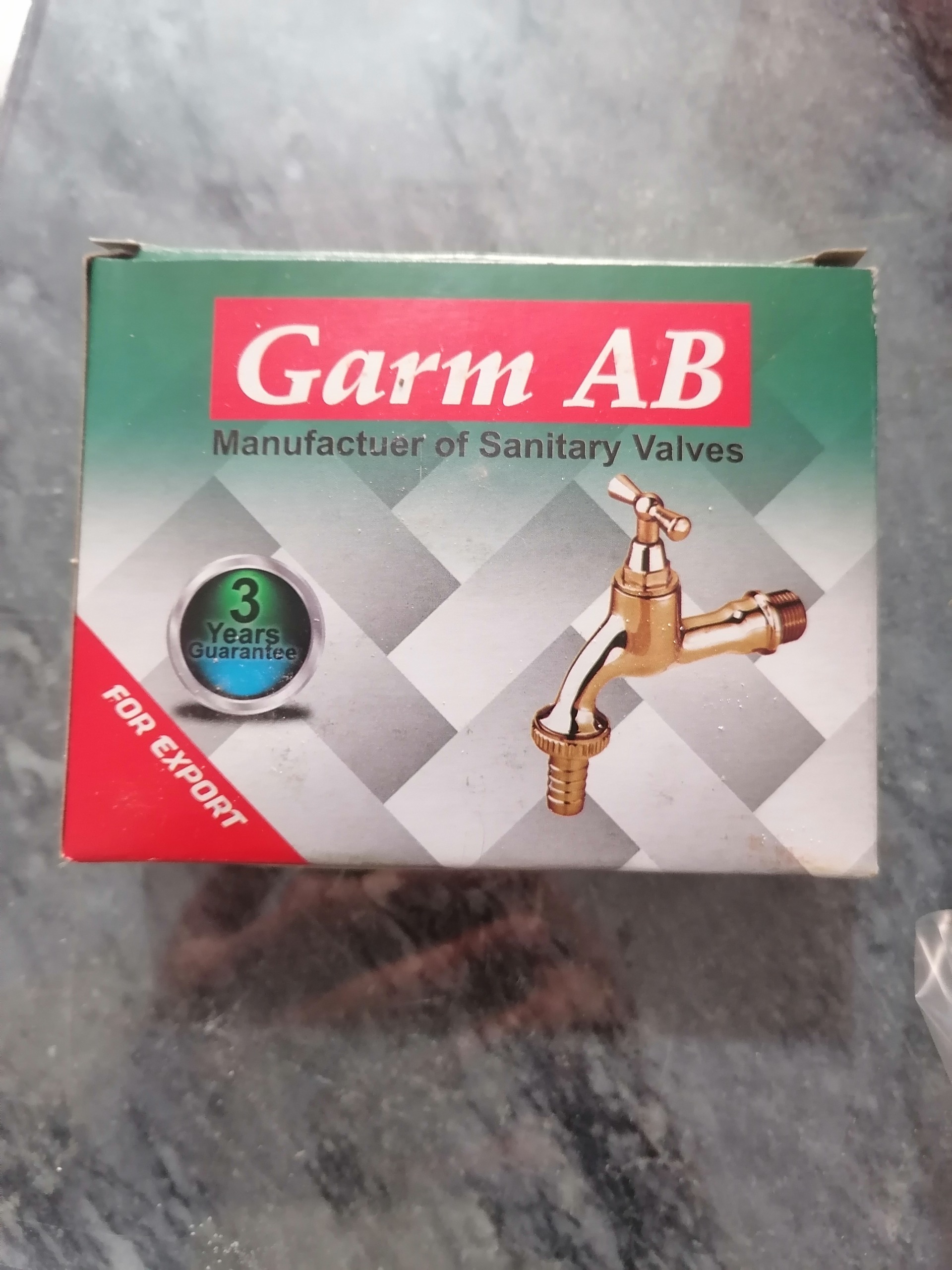 شیر شیلنگی حیاتی برنجی 1.2 گرماب استاندارد