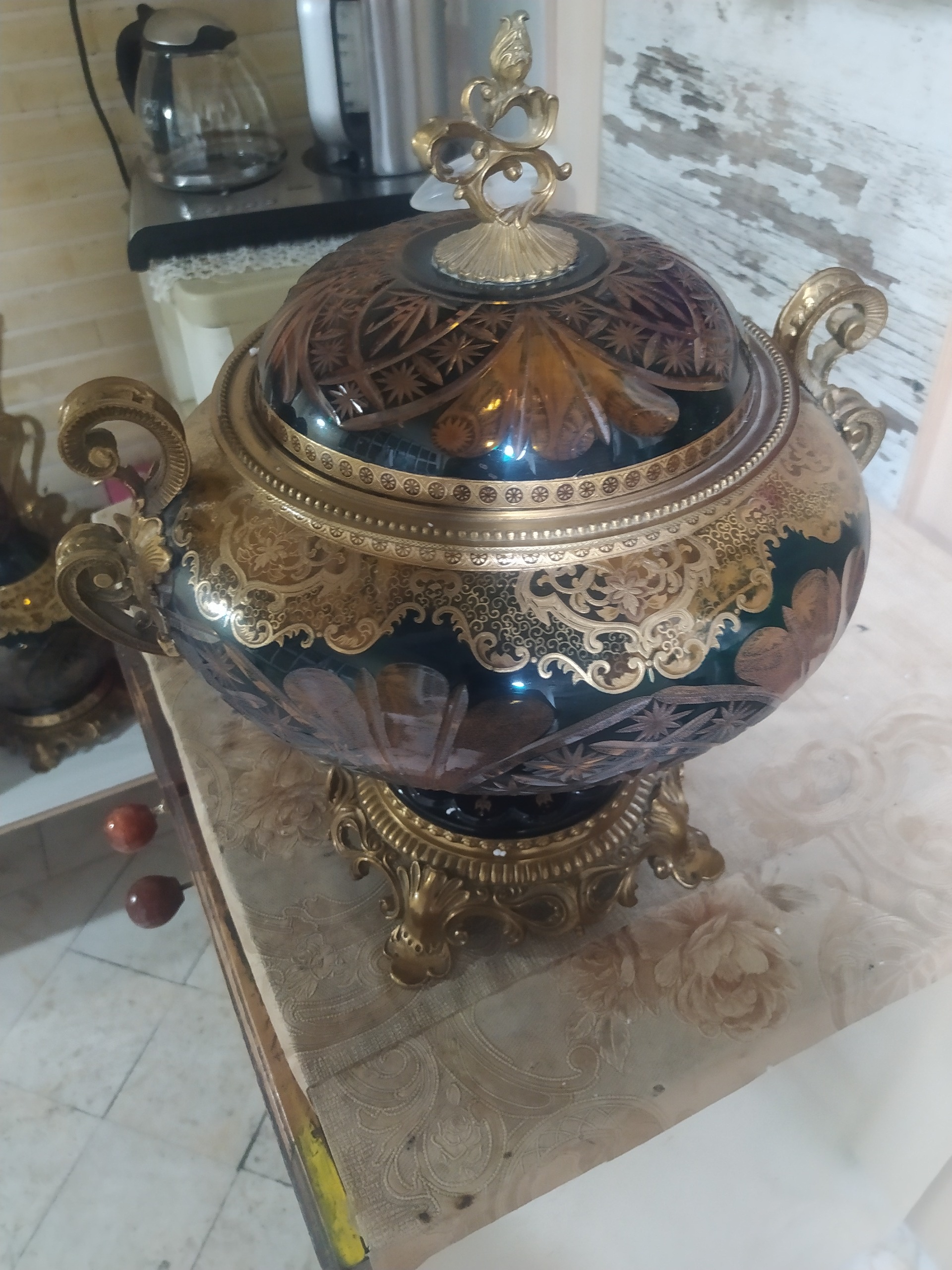شیرینی خوری طلاکوب سلطنتی