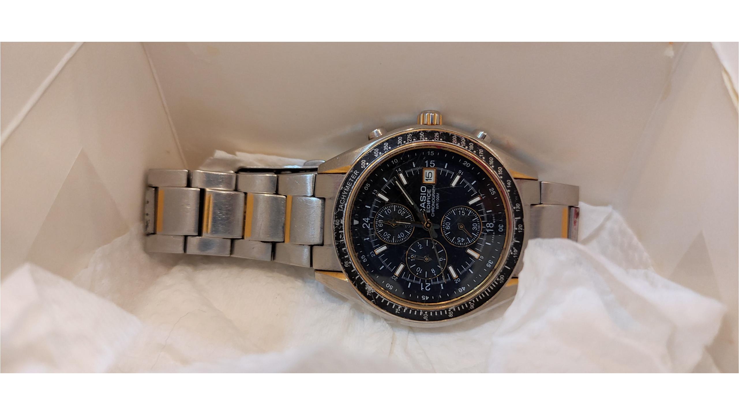 ساعت مچی casio مدل WR100M