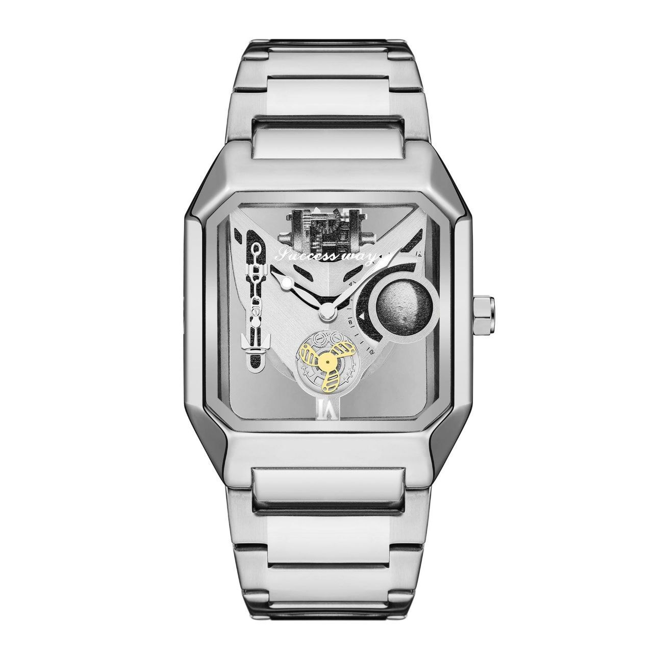 ساعت مچی مردانه ناسا NASA پشت و رو نمایان