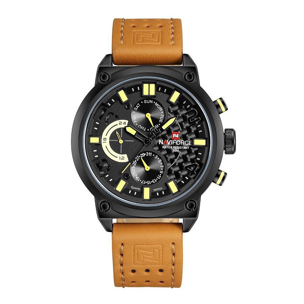 ساعت نیوی فورس سه زمانه NAVIFORCE مدل Nf9068l