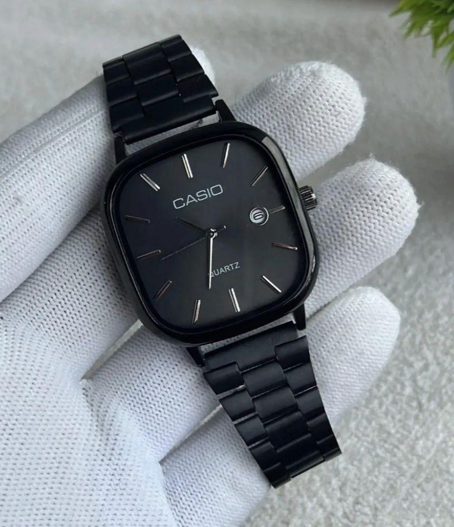 ساعت مردانه کوارتز کاسیو CASIO اولد مانی فول بلک