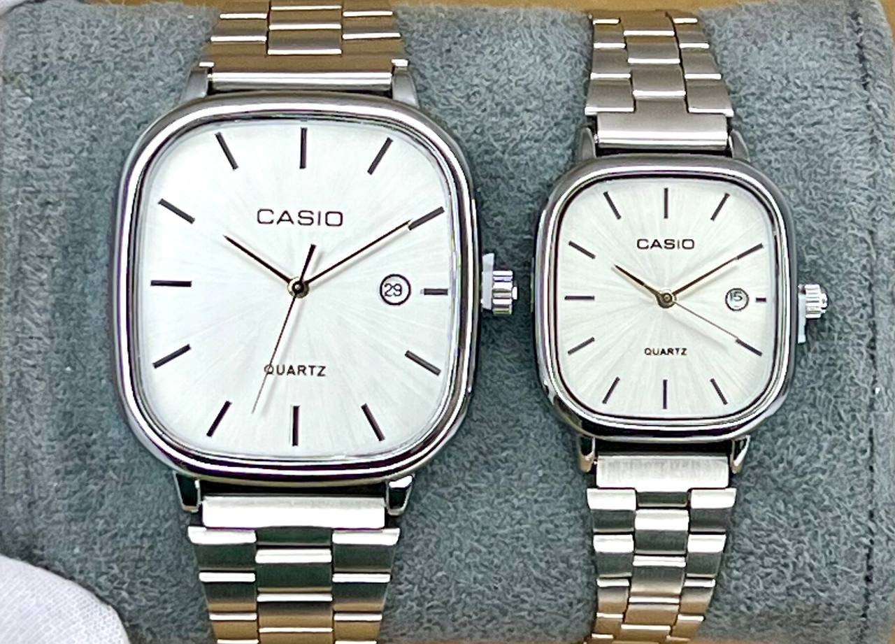 ست مچی ساعت زنانه و مردانه کاسیو اولدمانی CASIO