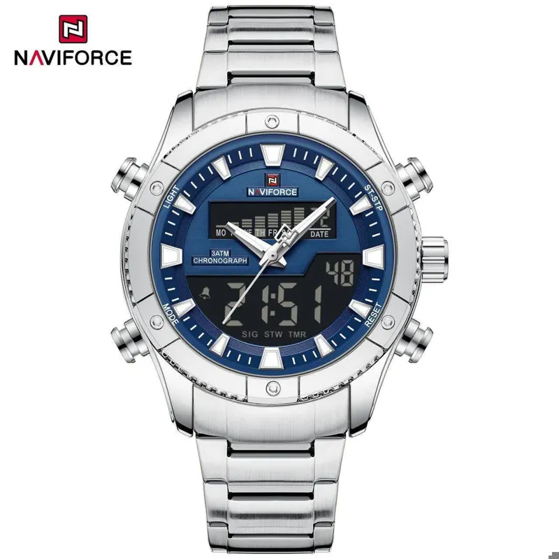ساعت مردانه دوزمانه نیوی فورس NAVIFORCE مدل Nf9259