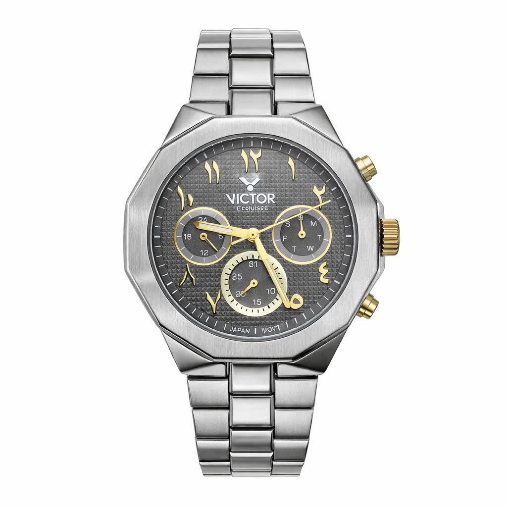 ساعت کرنوگراف مردانه ویکتور VICTOR ژاپنی ارجینال