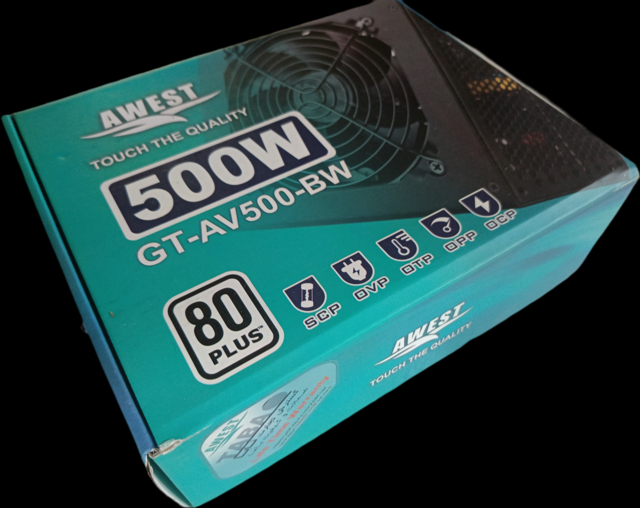 پاور گیمینگ کامپیوتر اوست 500w awest