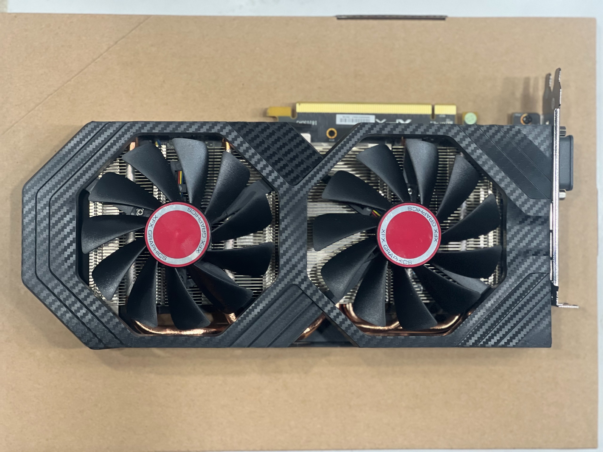 کارت گرافیک تمیز پیچ پلمپ rx580