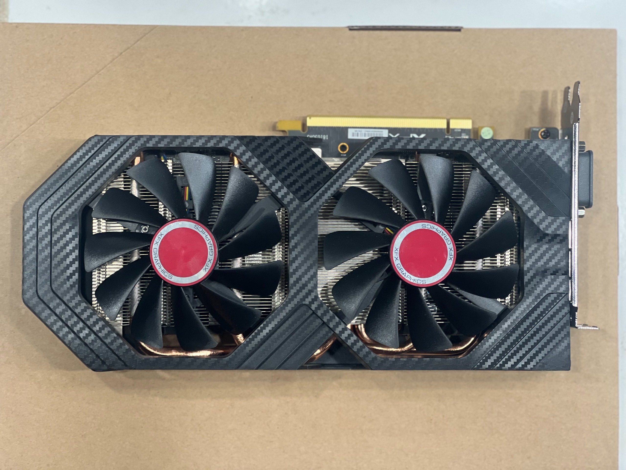 کارت گرافیک rx580 پیچ پلمپ