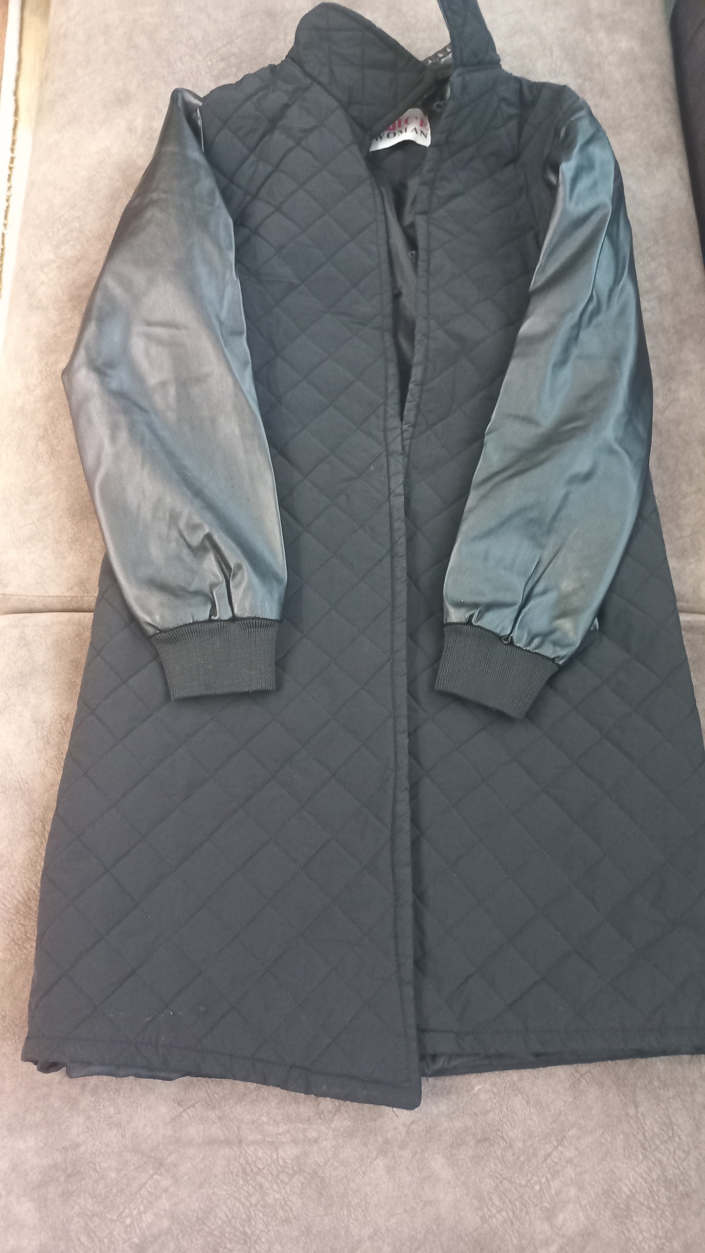 پافر مشکی آستین داراستردارضخیم قد 80سایزxL