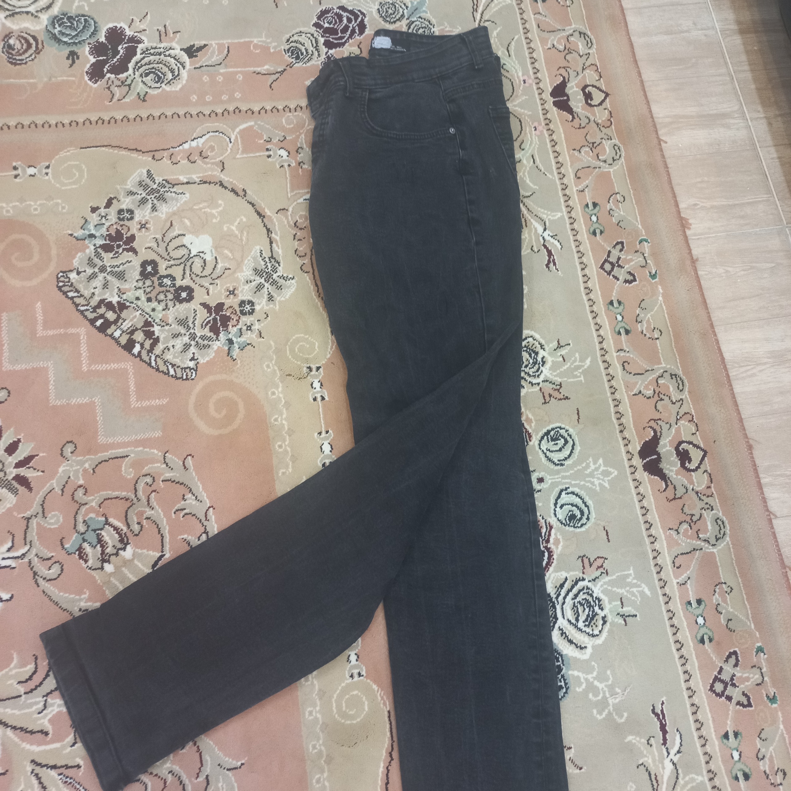 شلوار جین مردانه سایز xL یا 42 ذغالی رنگ