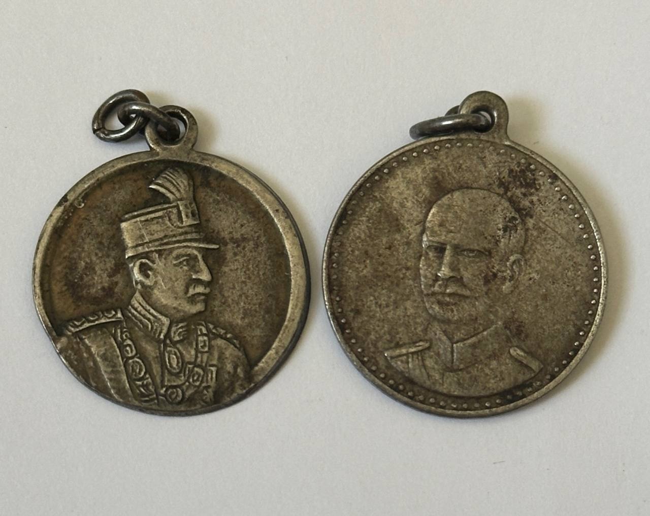 مدالهای تدفین رضاشاه