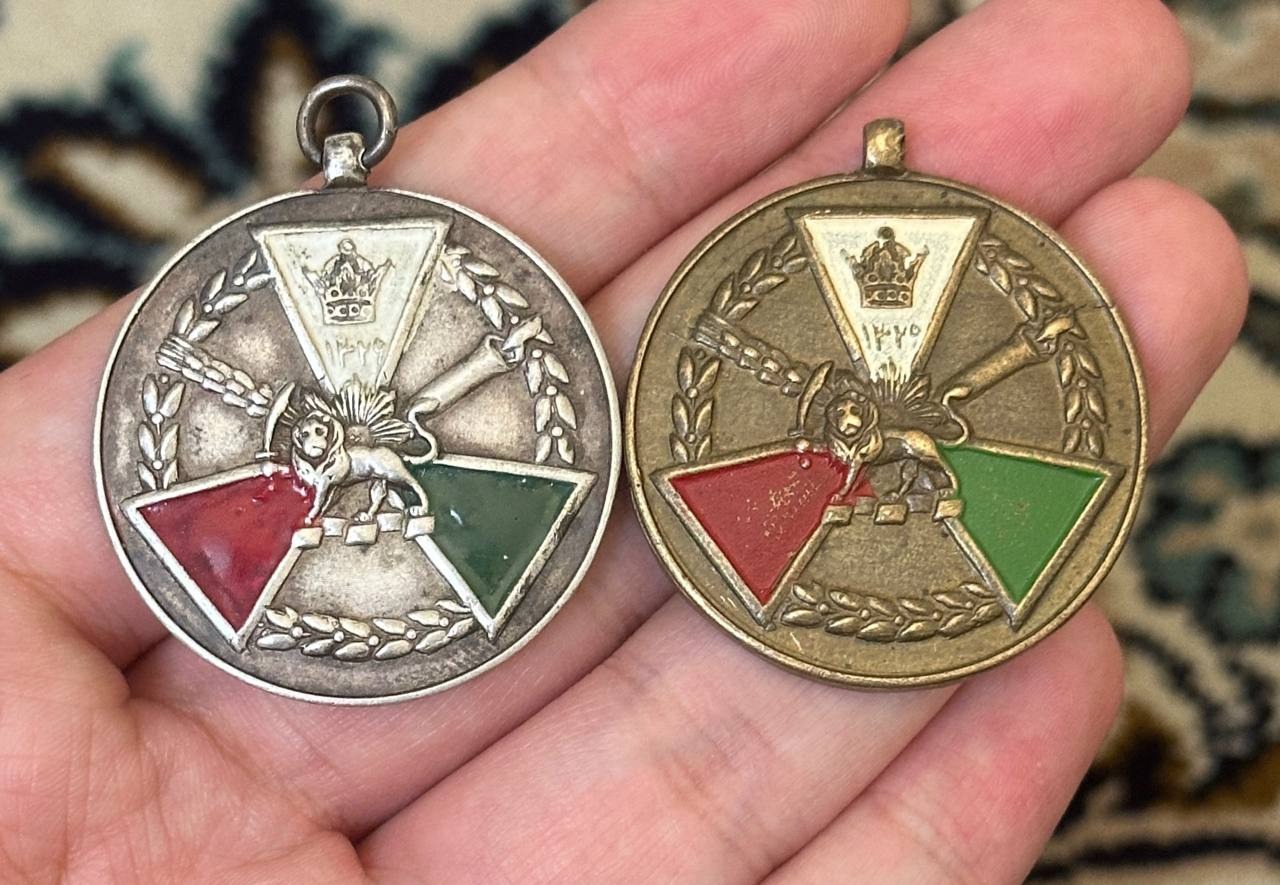 نقره و برنز کوشش شهربانی