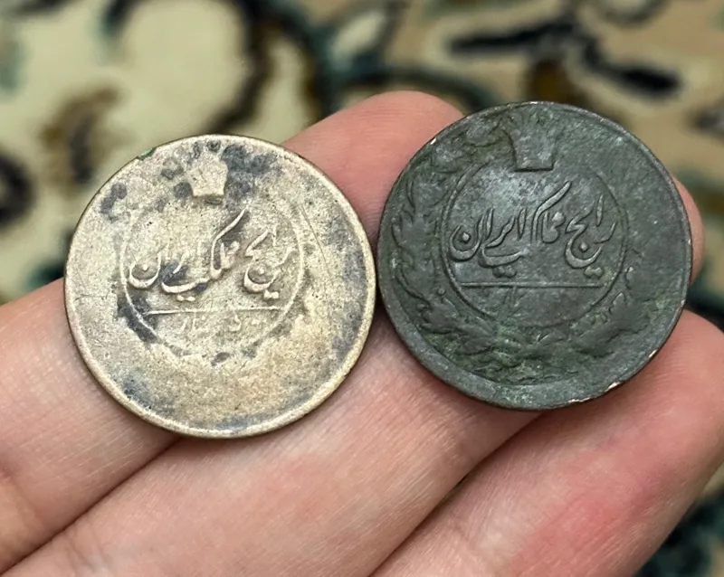 2 عدد 50 دینار رایج مملکت ( طبق تصویر)