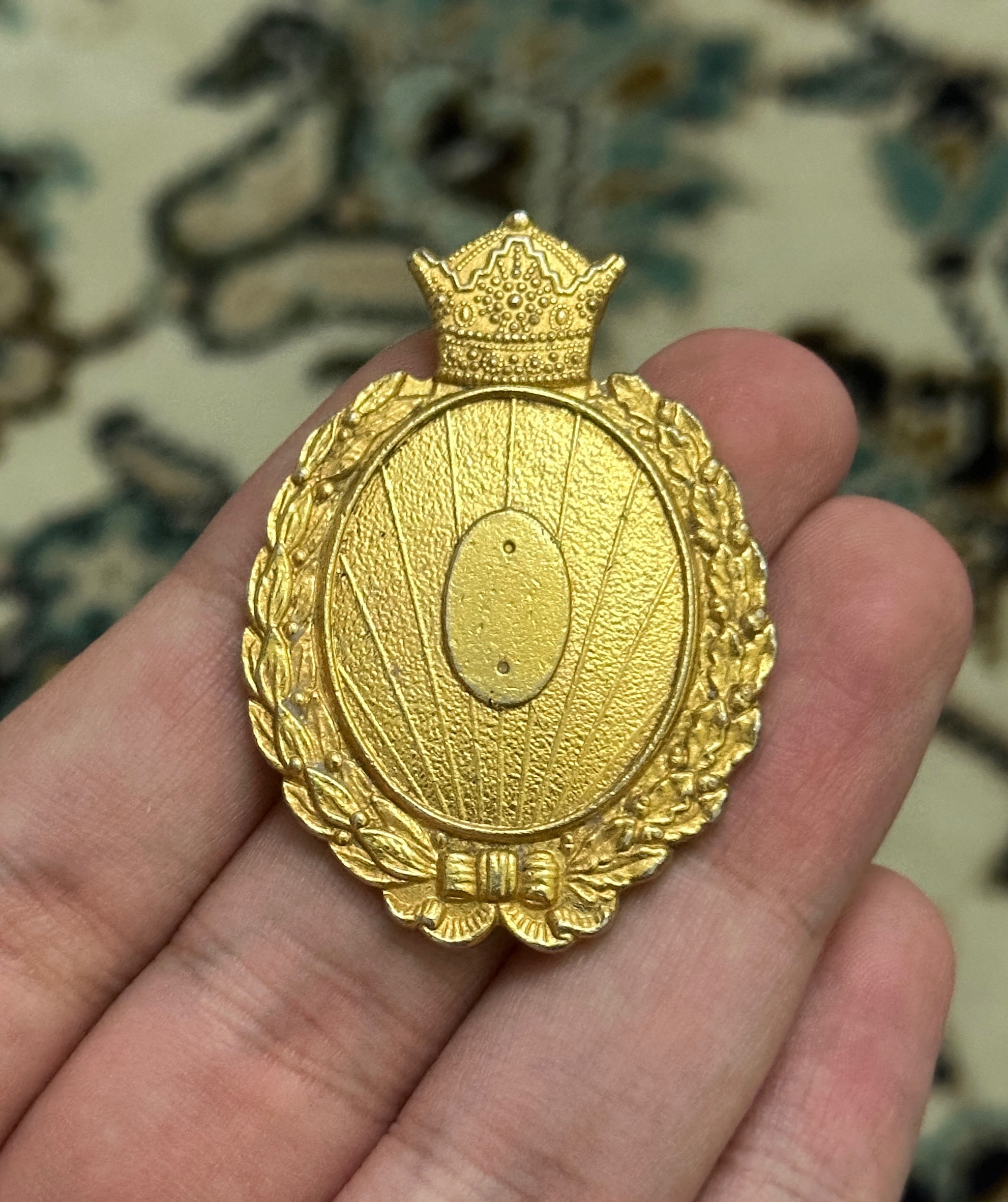 مدال 25 سال سلطنت ( مطابق تصویر)