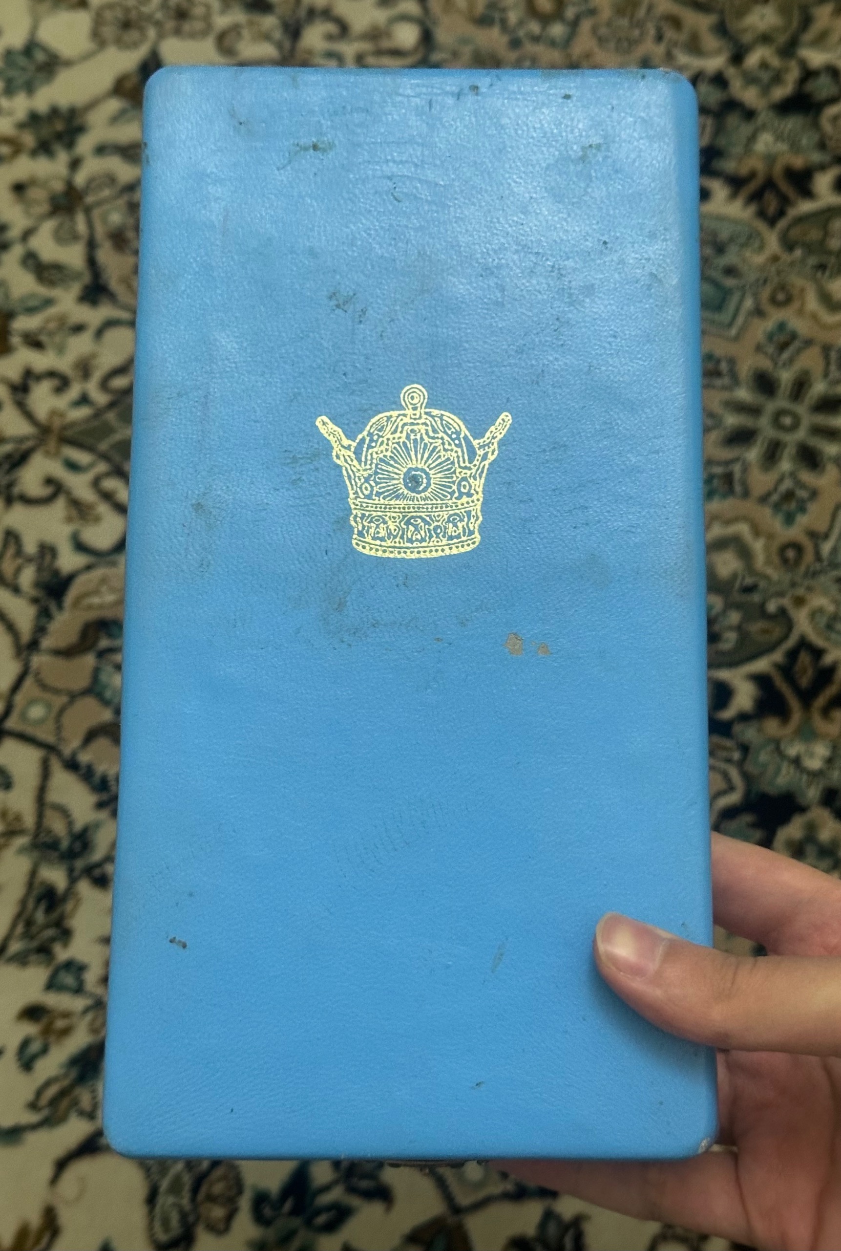 جعبه تاجدار درباری ( زیبا و خاص )