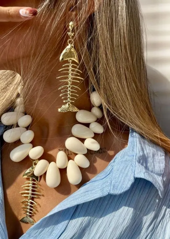 گردنبند گوشواره ساحلی