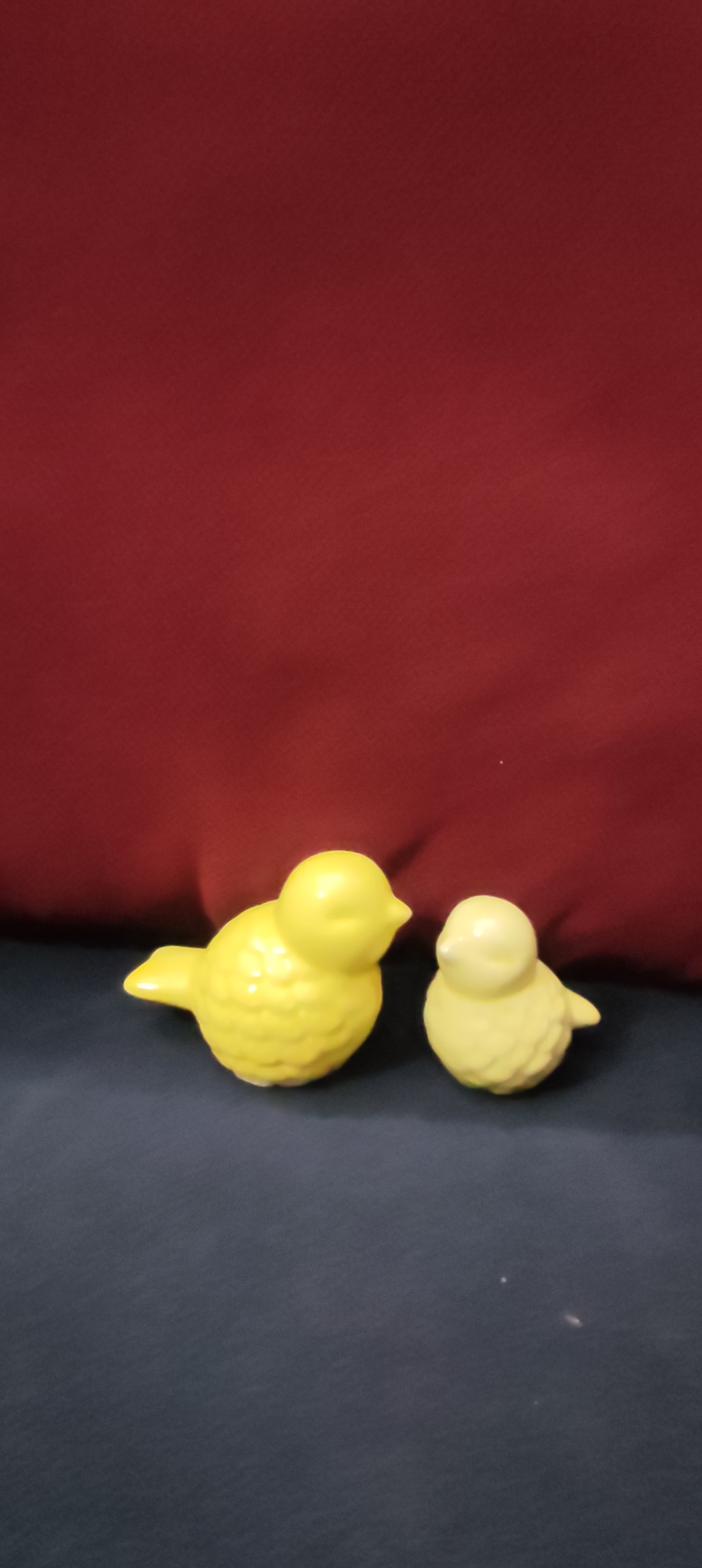 جفت پرنده های سرامیکی زیبا و آنتیک