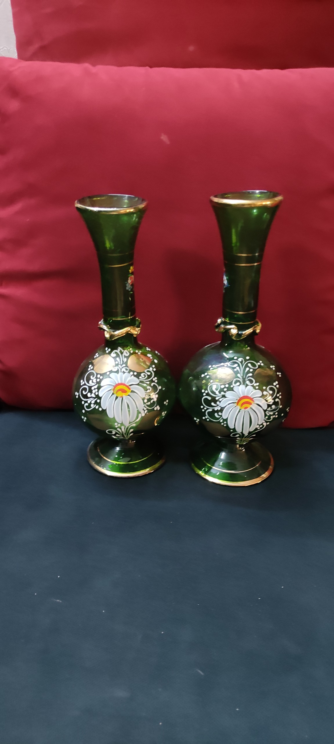  گلدان قاجاری سایز بزرگ آنتیک قدیمی ، کمیاب