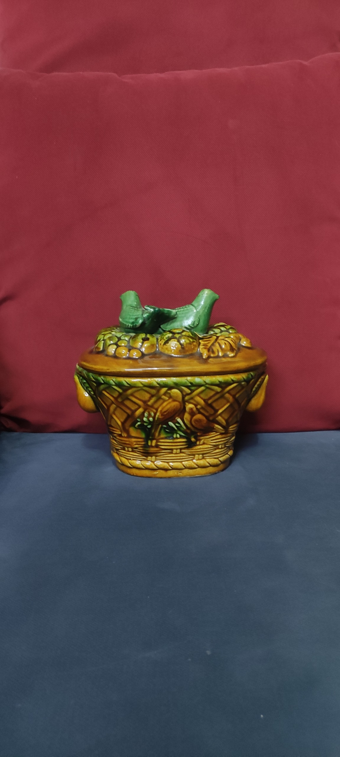 شکلات خوری یا آجیل خوری سرامیکی قدیمی