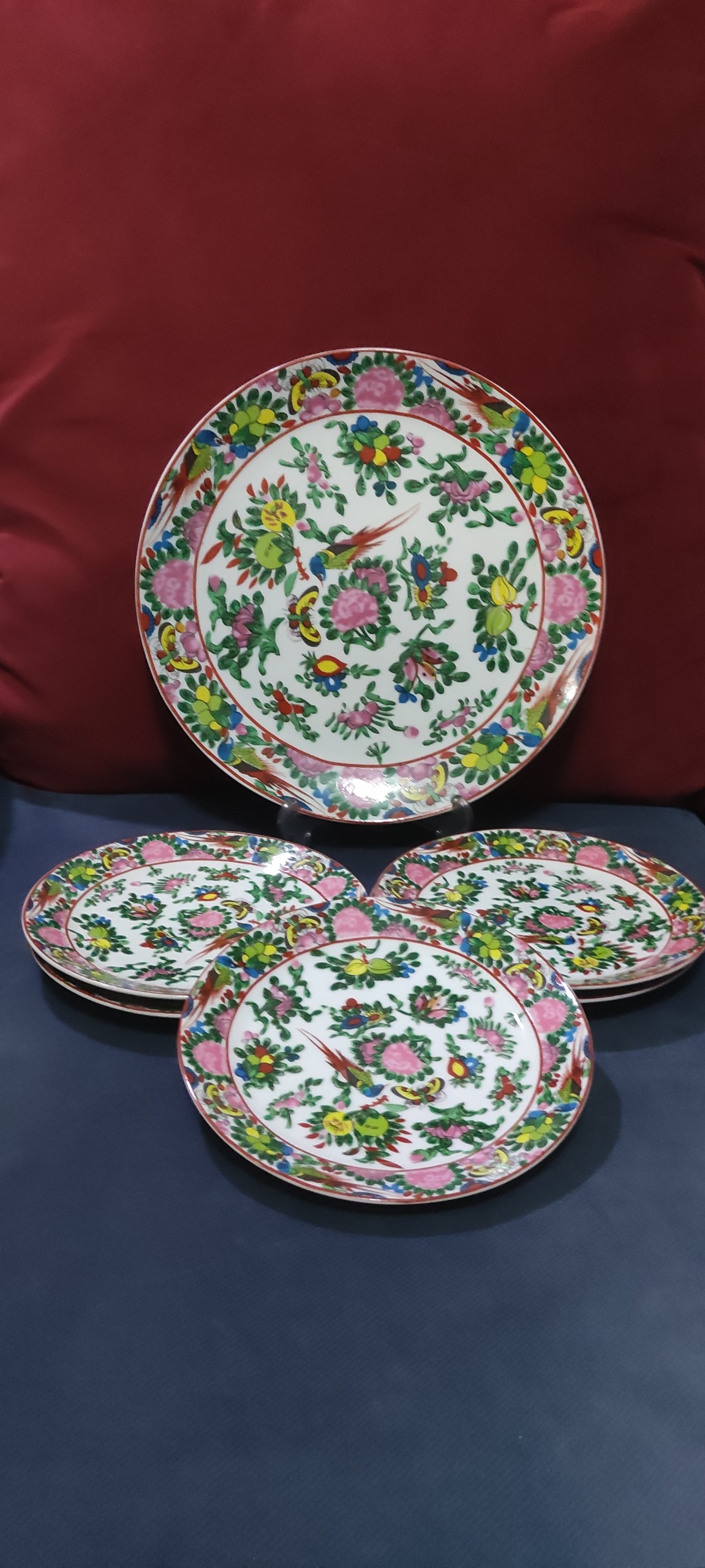 شیرینی خوری قدیمی گل مرغی بسیار نایاب