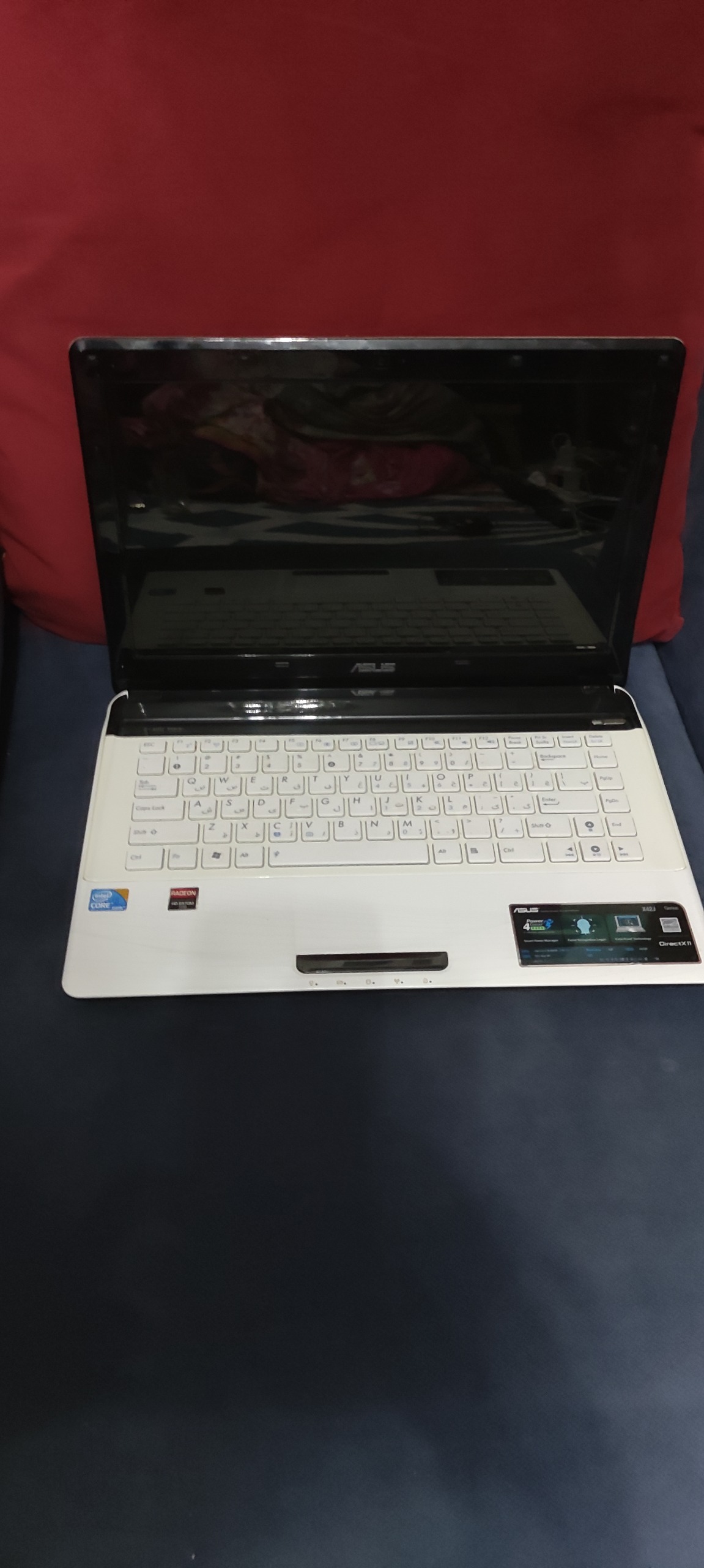 لپ تاپ ایسوس لپ تاپ Asus سفید 15 اینچ