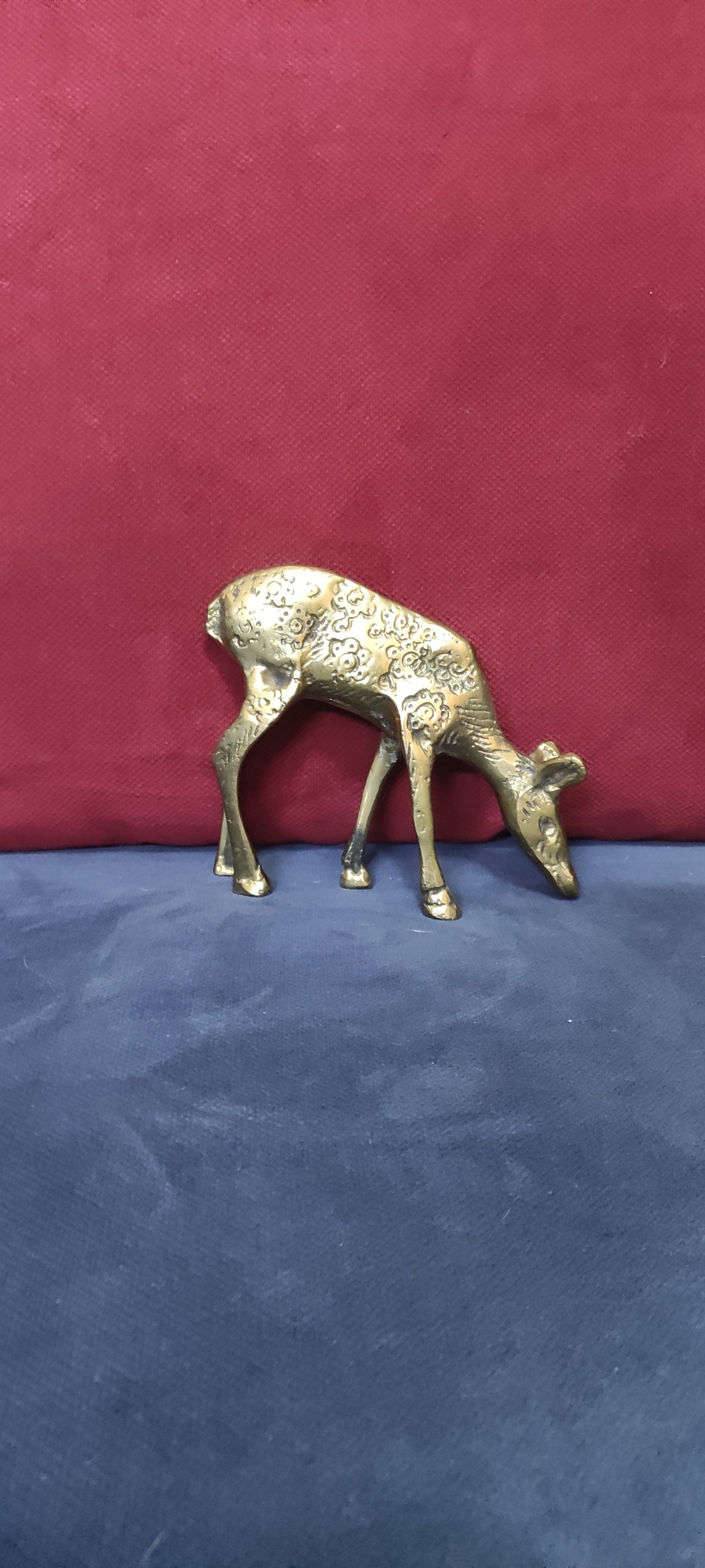 مجسمه برنجی آهو کلکسیونی و آنتیک