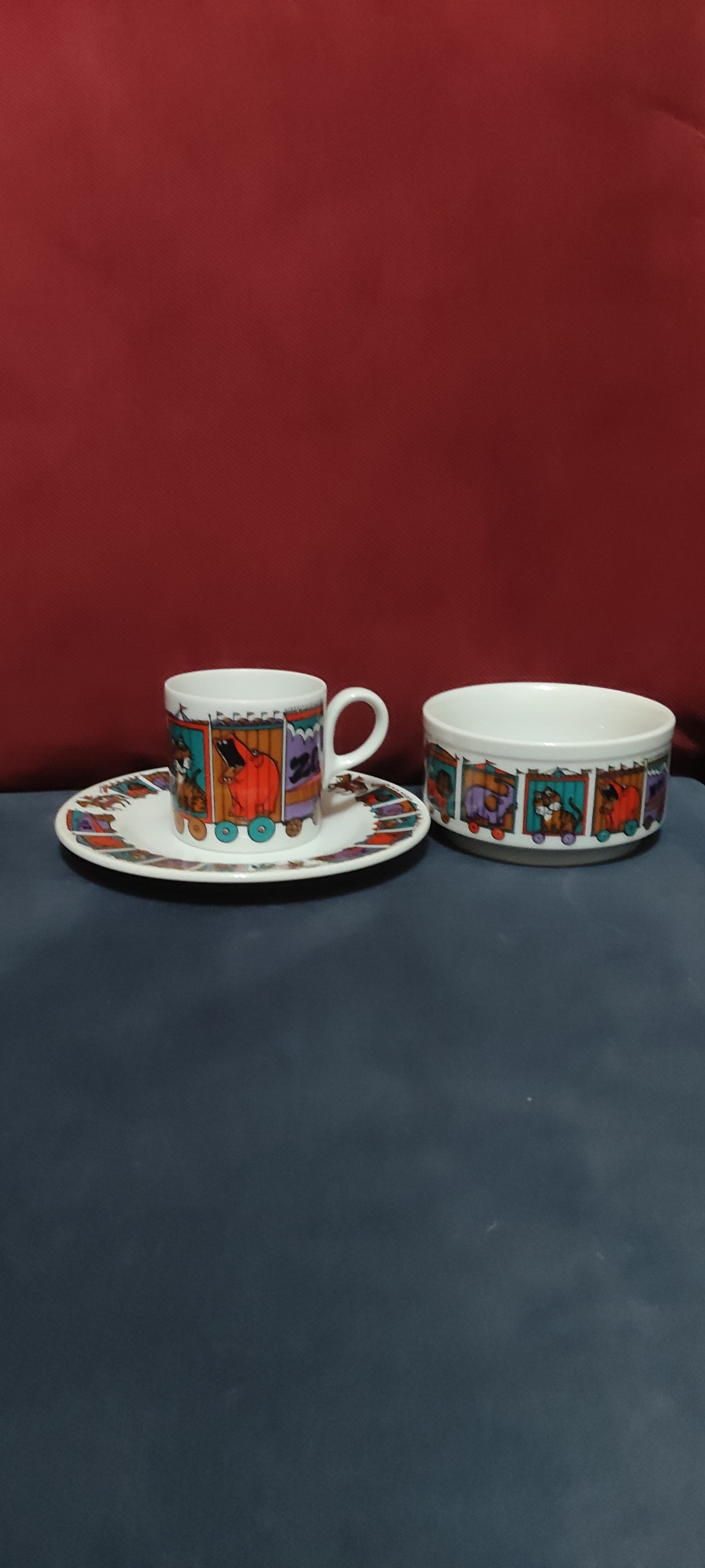 ست و سرویس چینی غذاخوری کودک بازرگانی مسعود