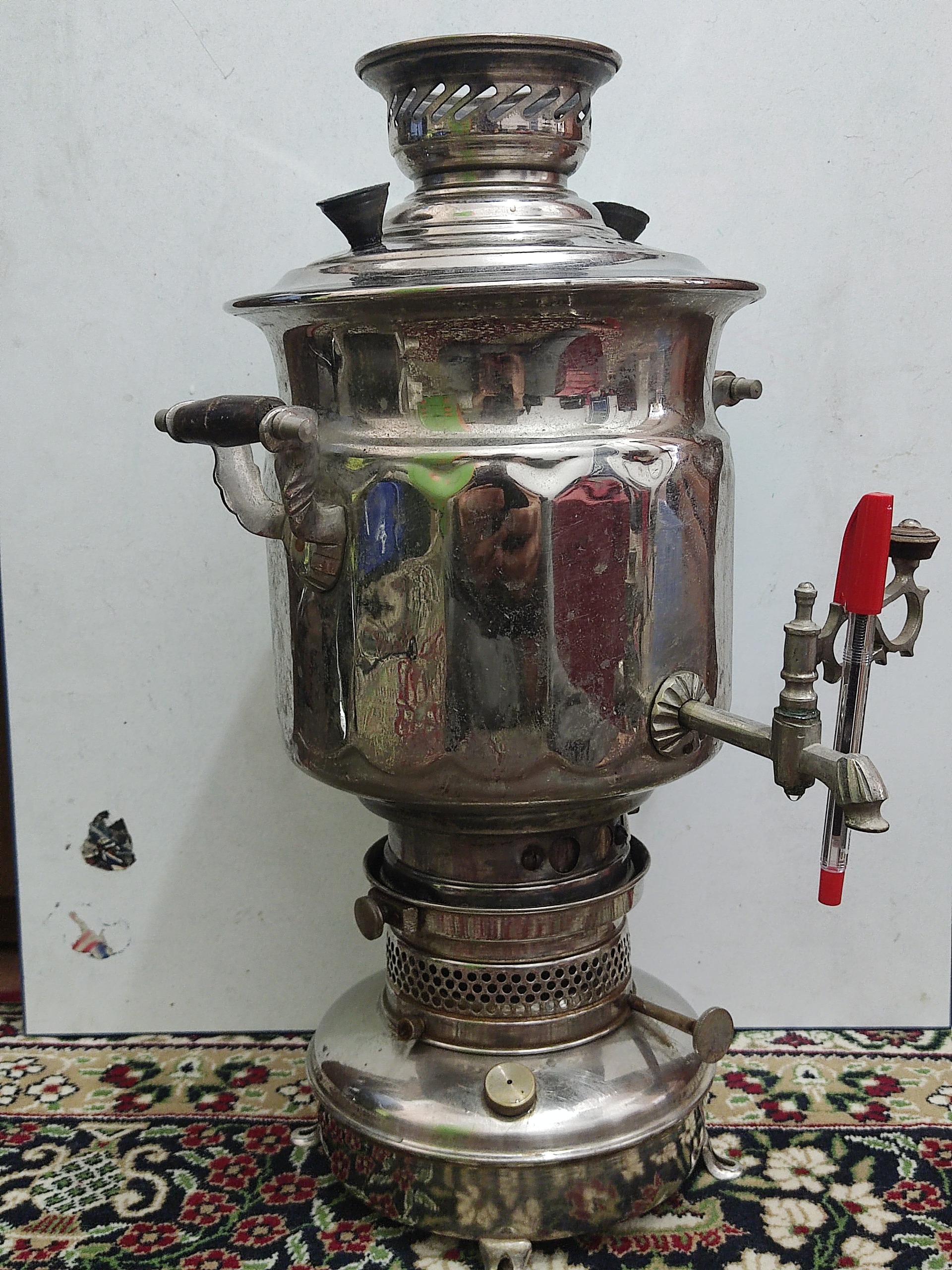 سماور نفتی قدیمی علاالدین
