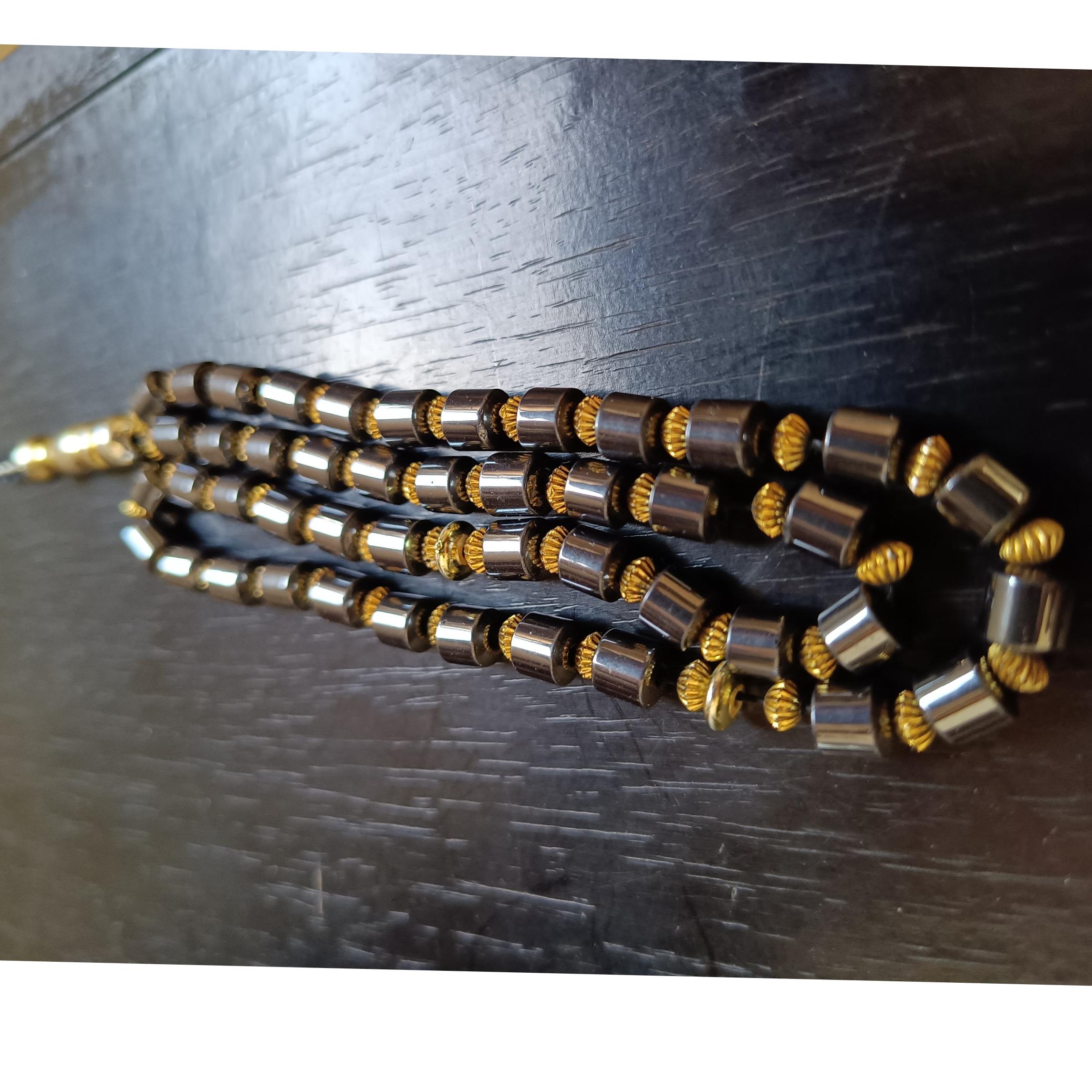 تسبیح سنگ حدید و برنج